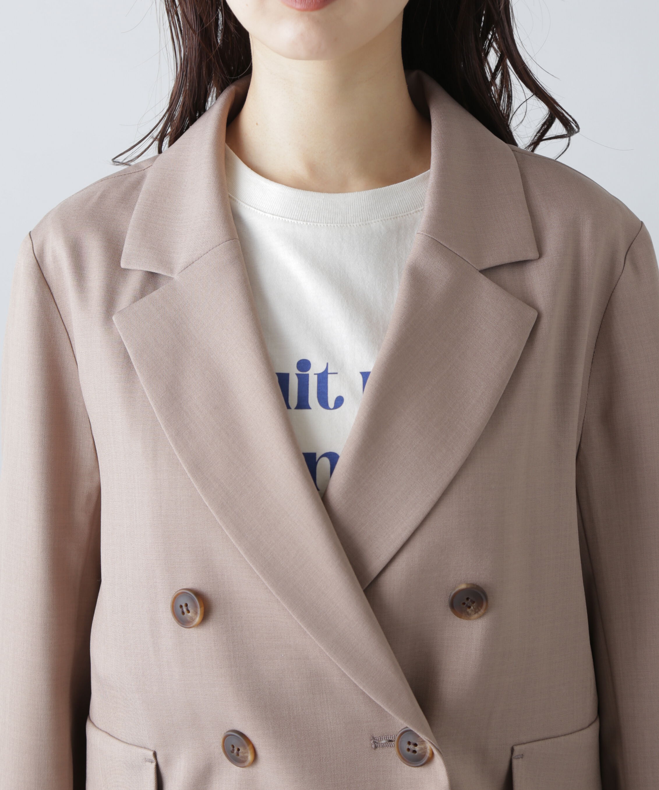  「梳毛調合繊ショートジャケット」|その他|