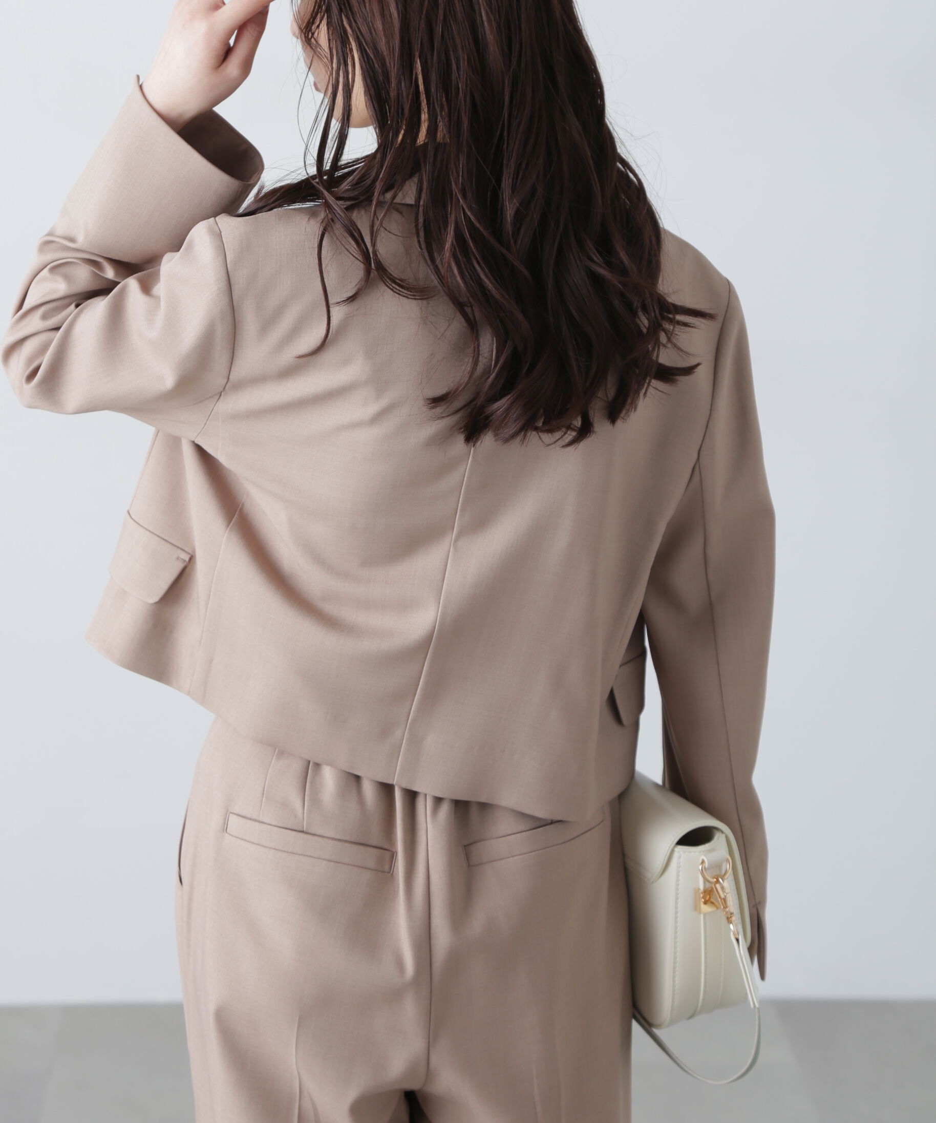  「梳毛調合繊ショートジャケット」|その他|