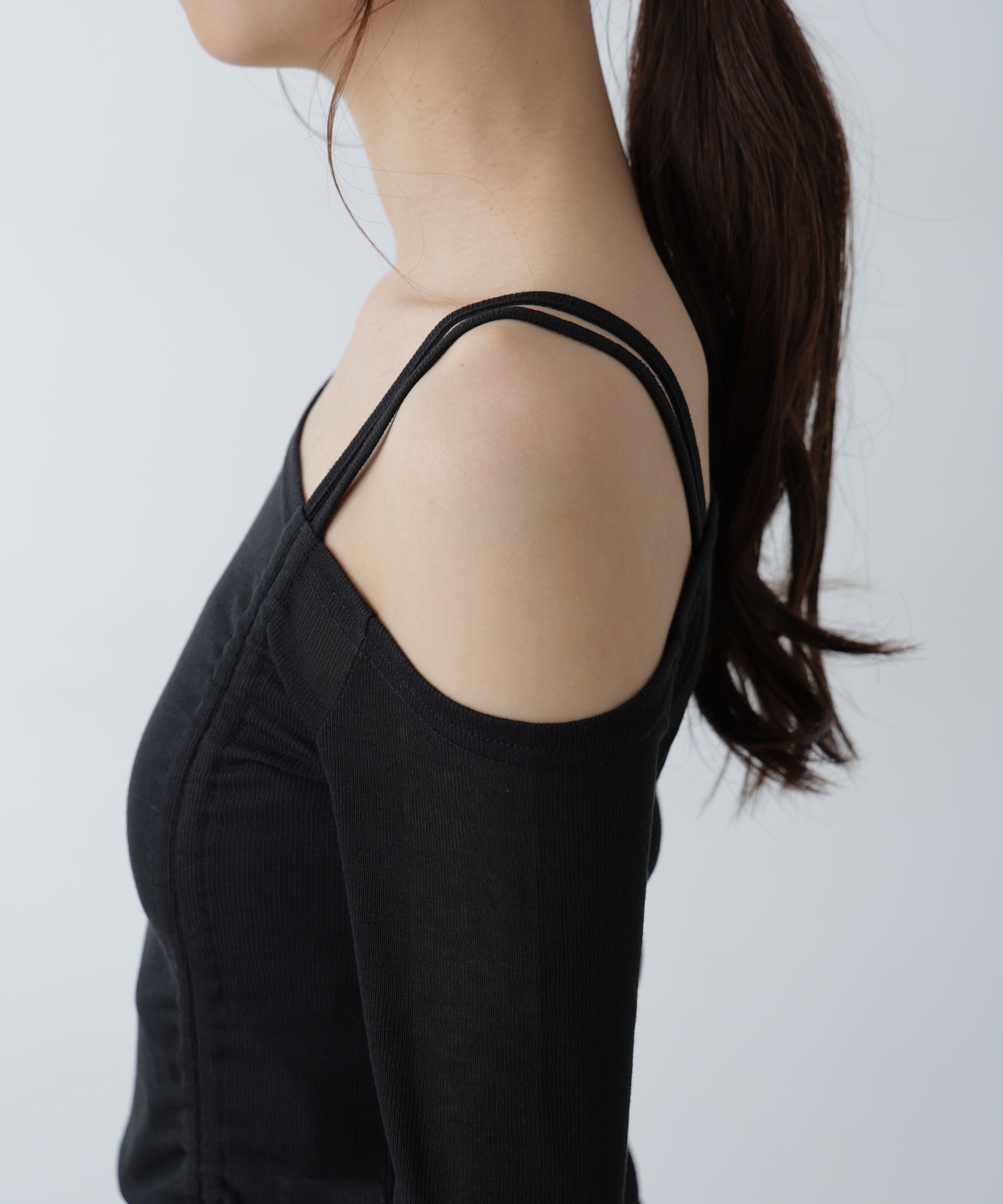  「ワンショルシャーリングテレコカットソー」|Tシャツ・カットソー|