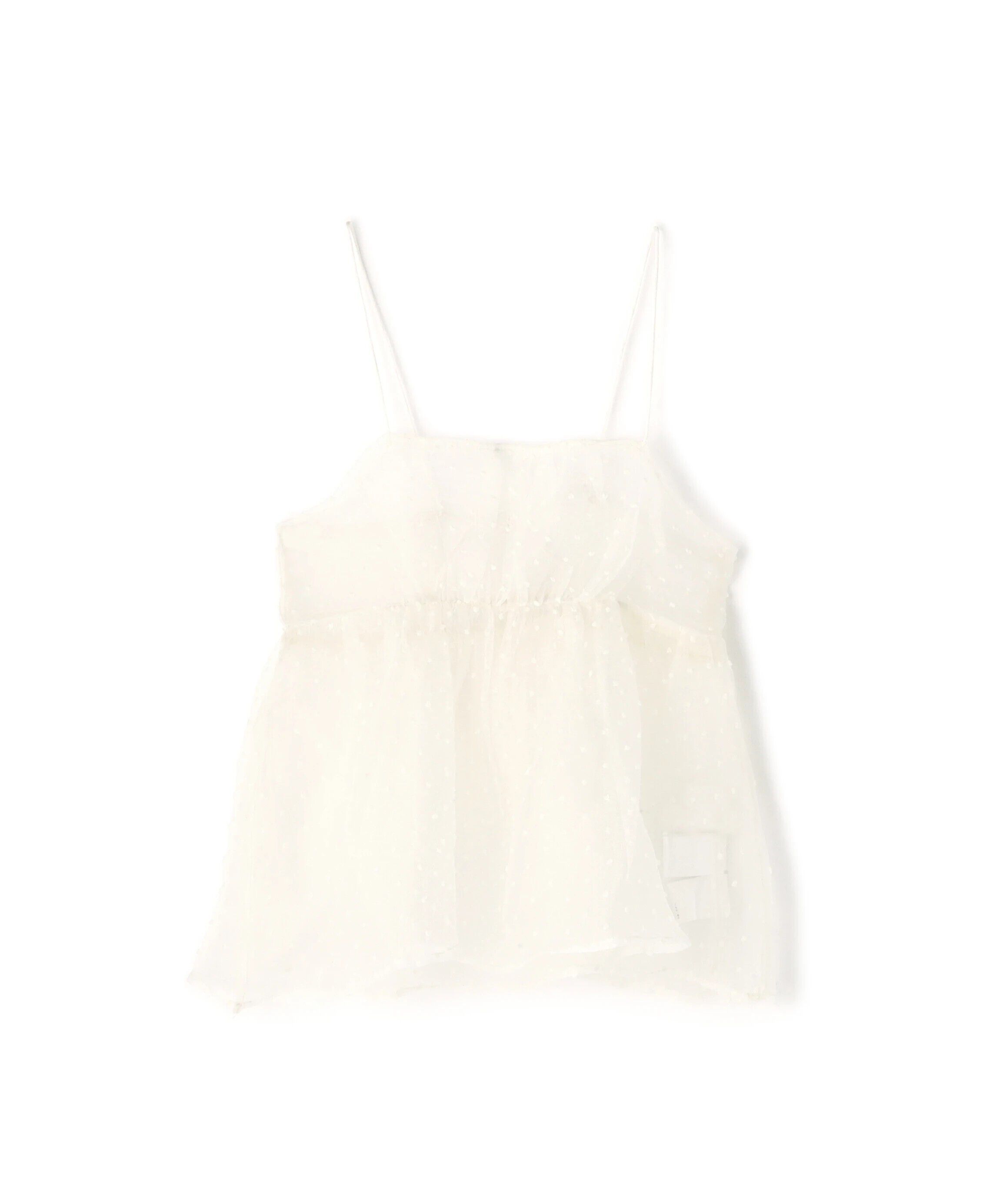  「ドットチュールビスチェ」|シャツ・ブラウス|