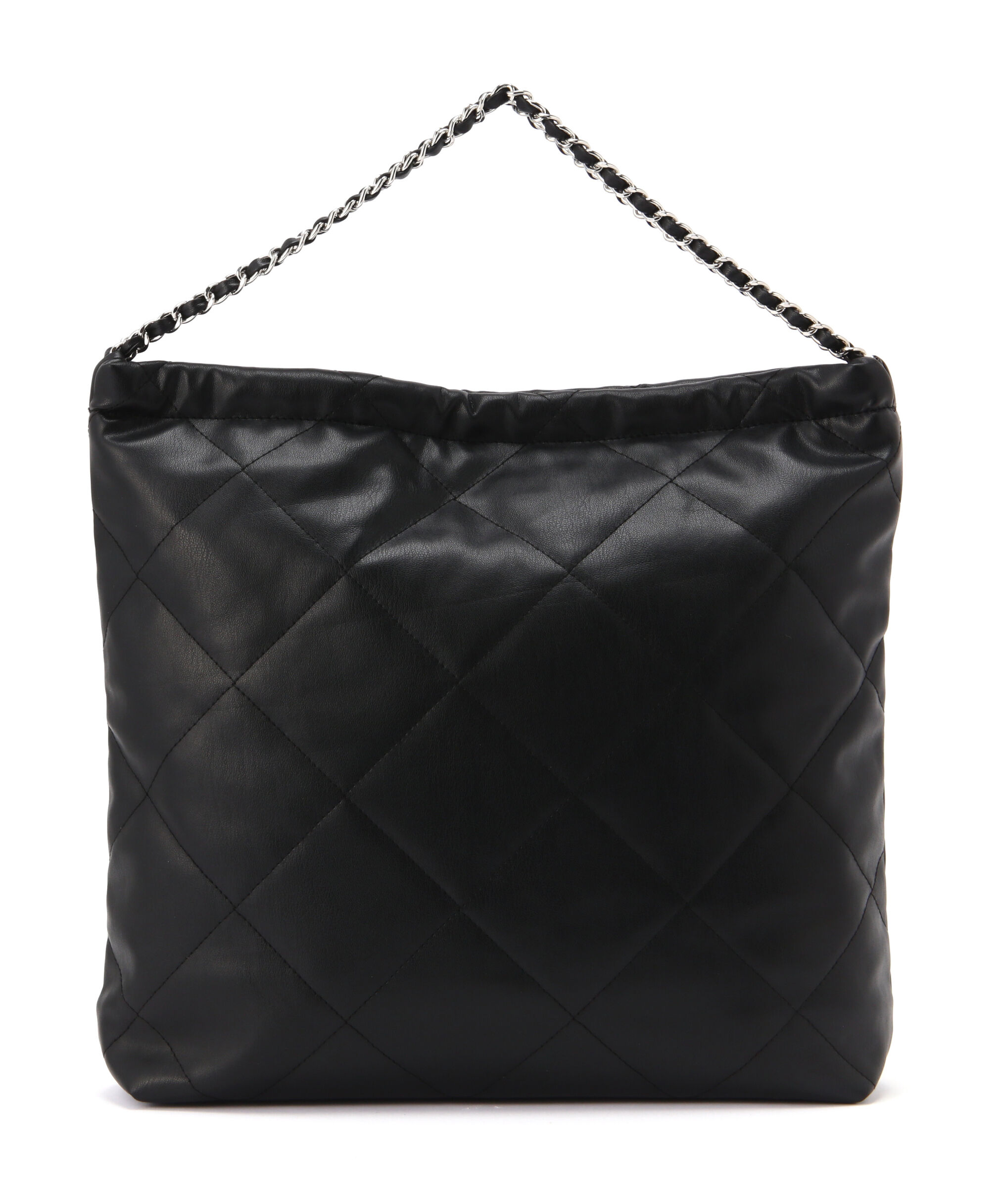  「キルティングA4トートバッグ」|その他|ブラック