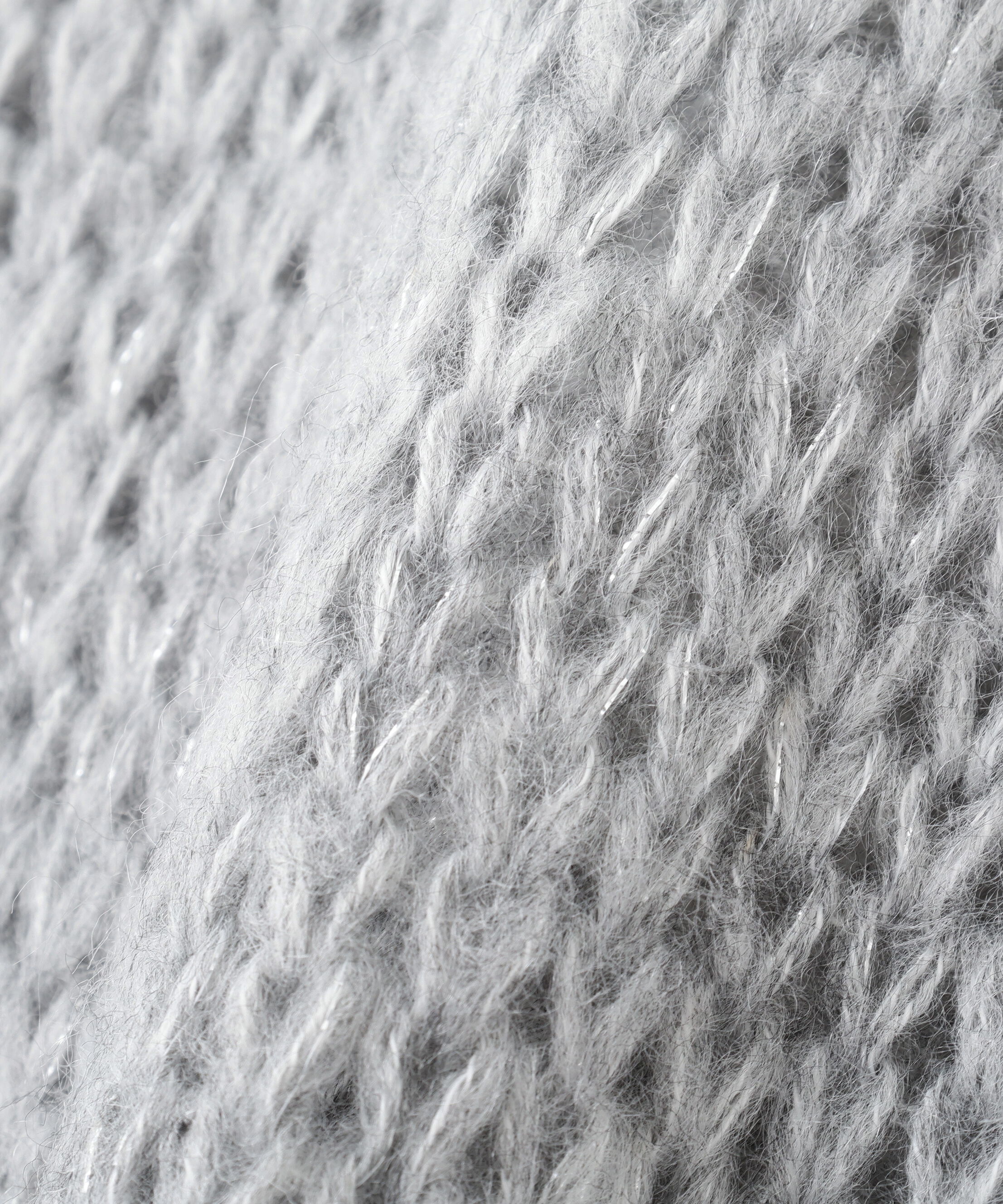  「シアーモヘヤラメニット」|ニット・セーター|