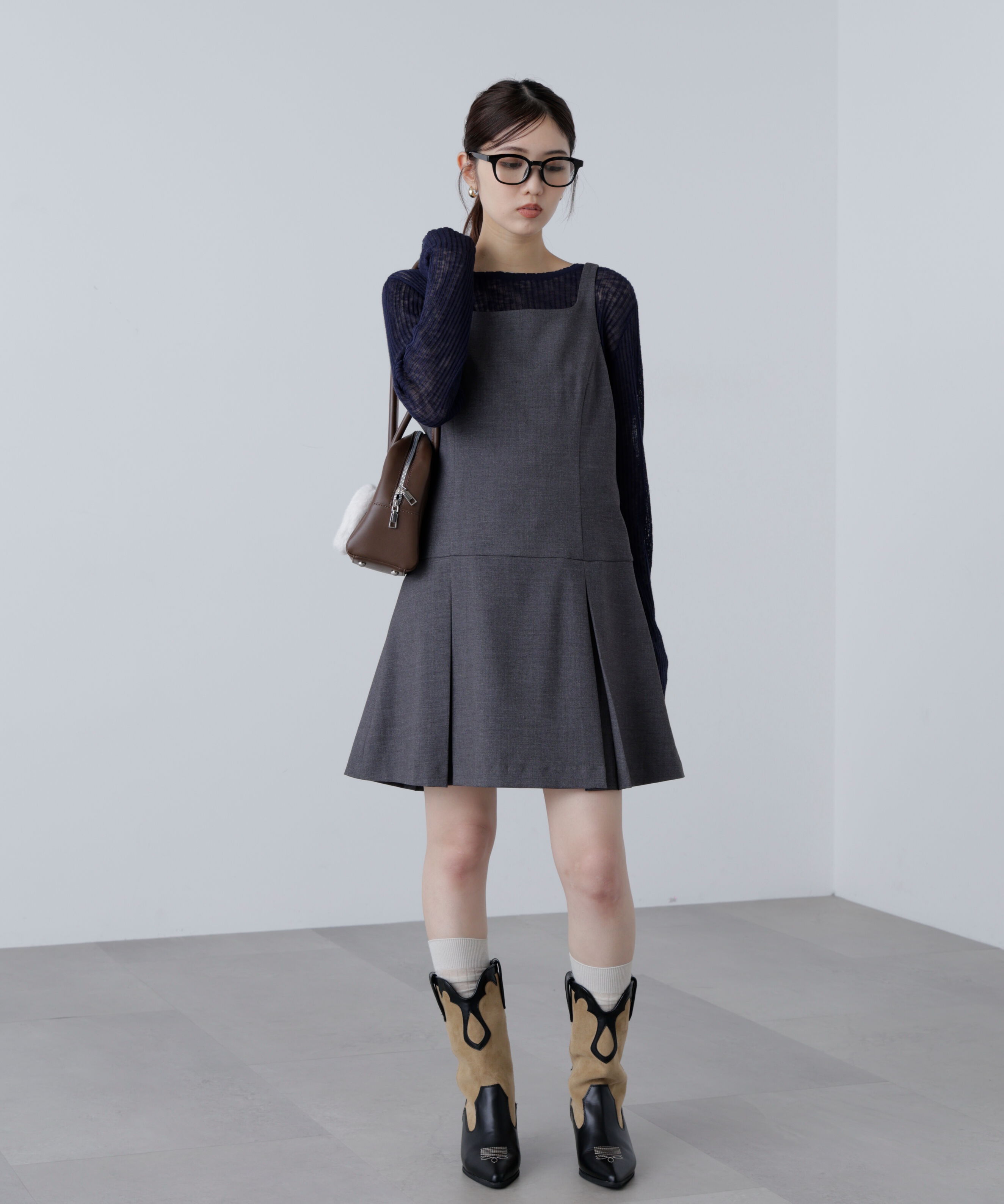  「ロータックミニジャンパースカート」|ワンピース|