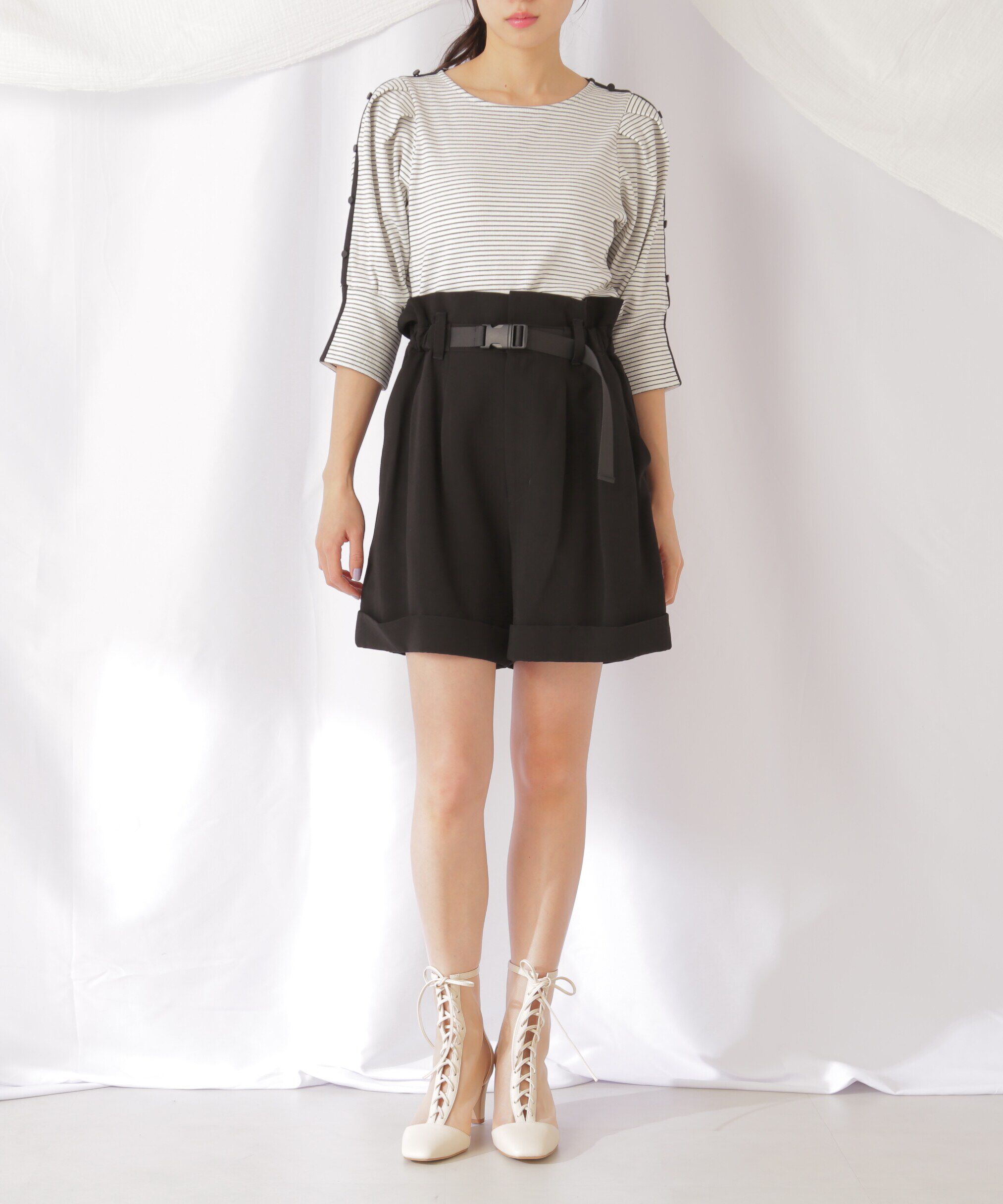  「ペーパーバッグウエストショートパンツ」|その他|