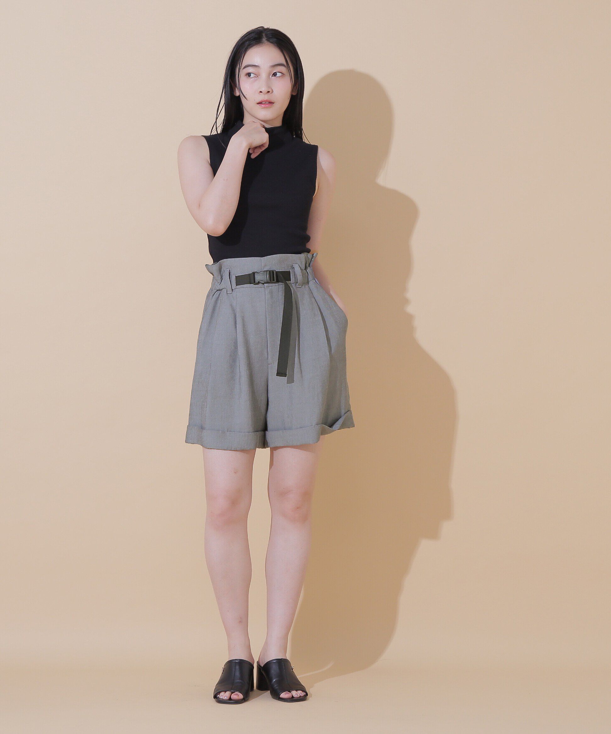  「ペーパーバッグウエストショートパンツ」|その他|