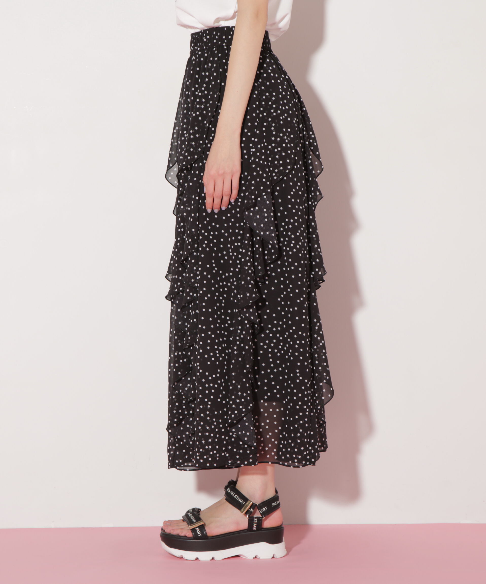  「ティアードラッフルスカート」|スカート|