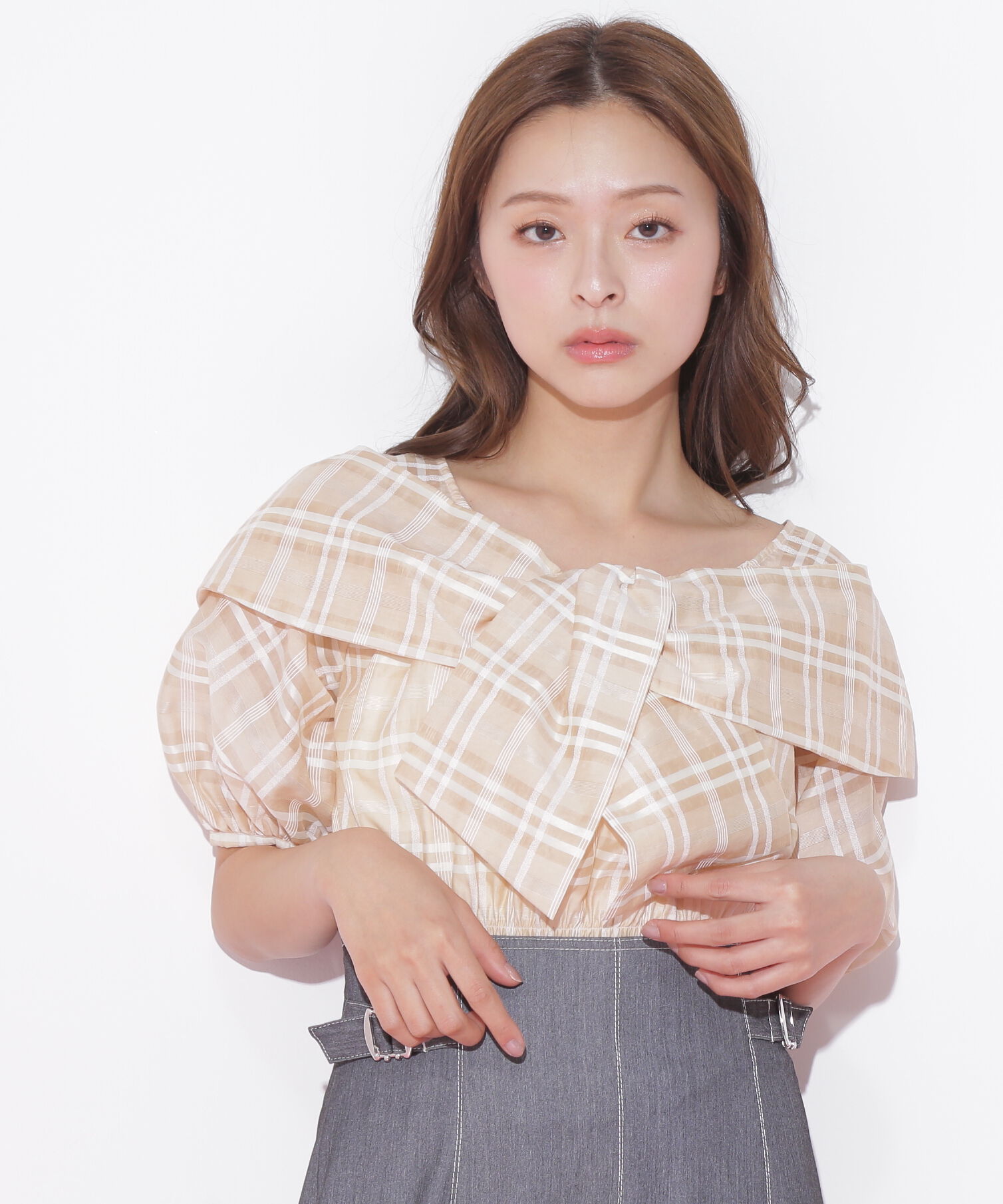  「ビッグリボンブラウス」|シャツ・ブラウス|