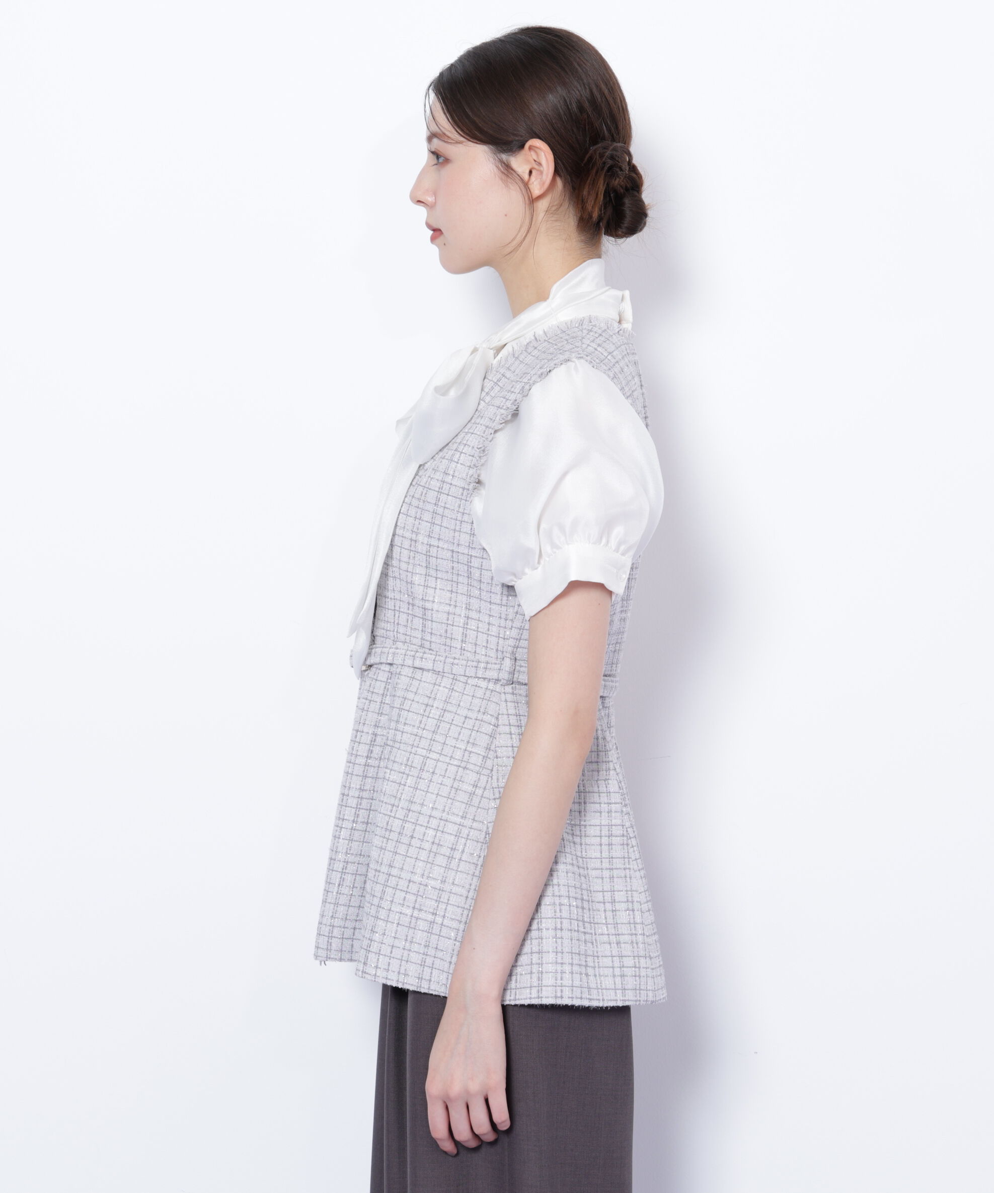  「ツイードペプラムジレ」|その他|