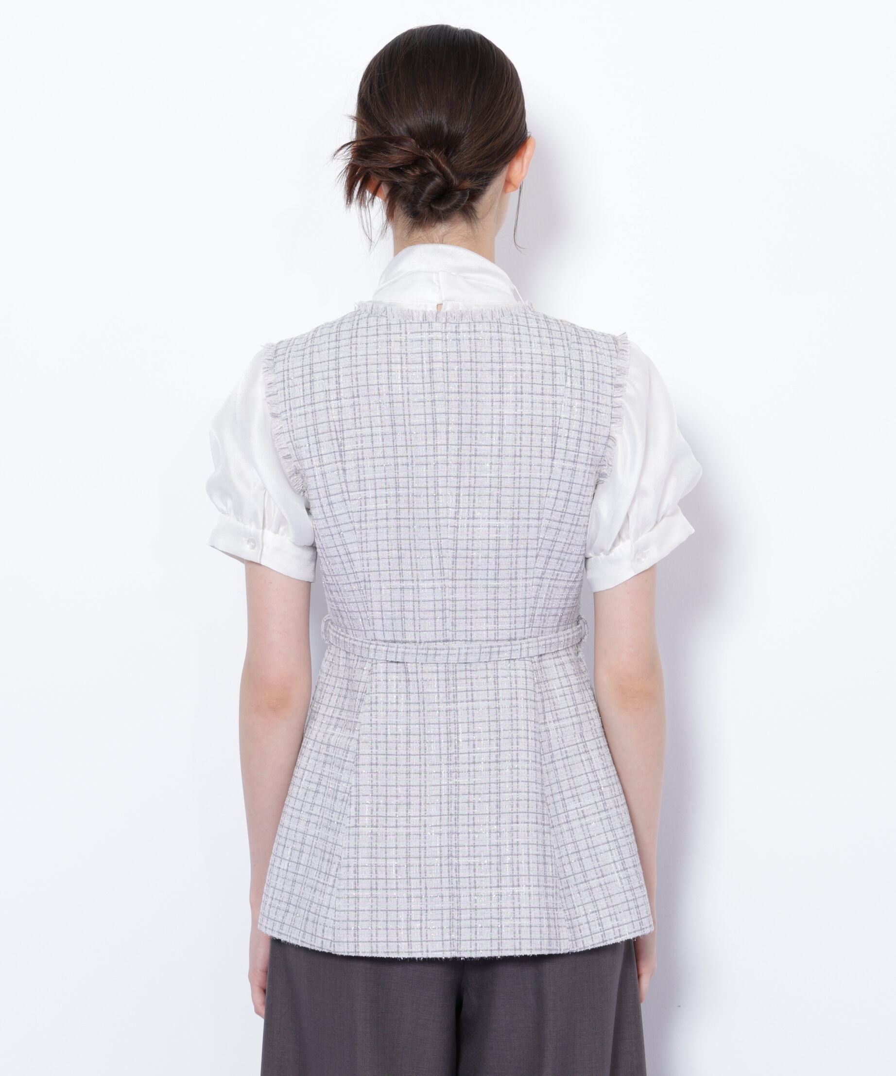  「ツイードペプラムジレ」|その他|