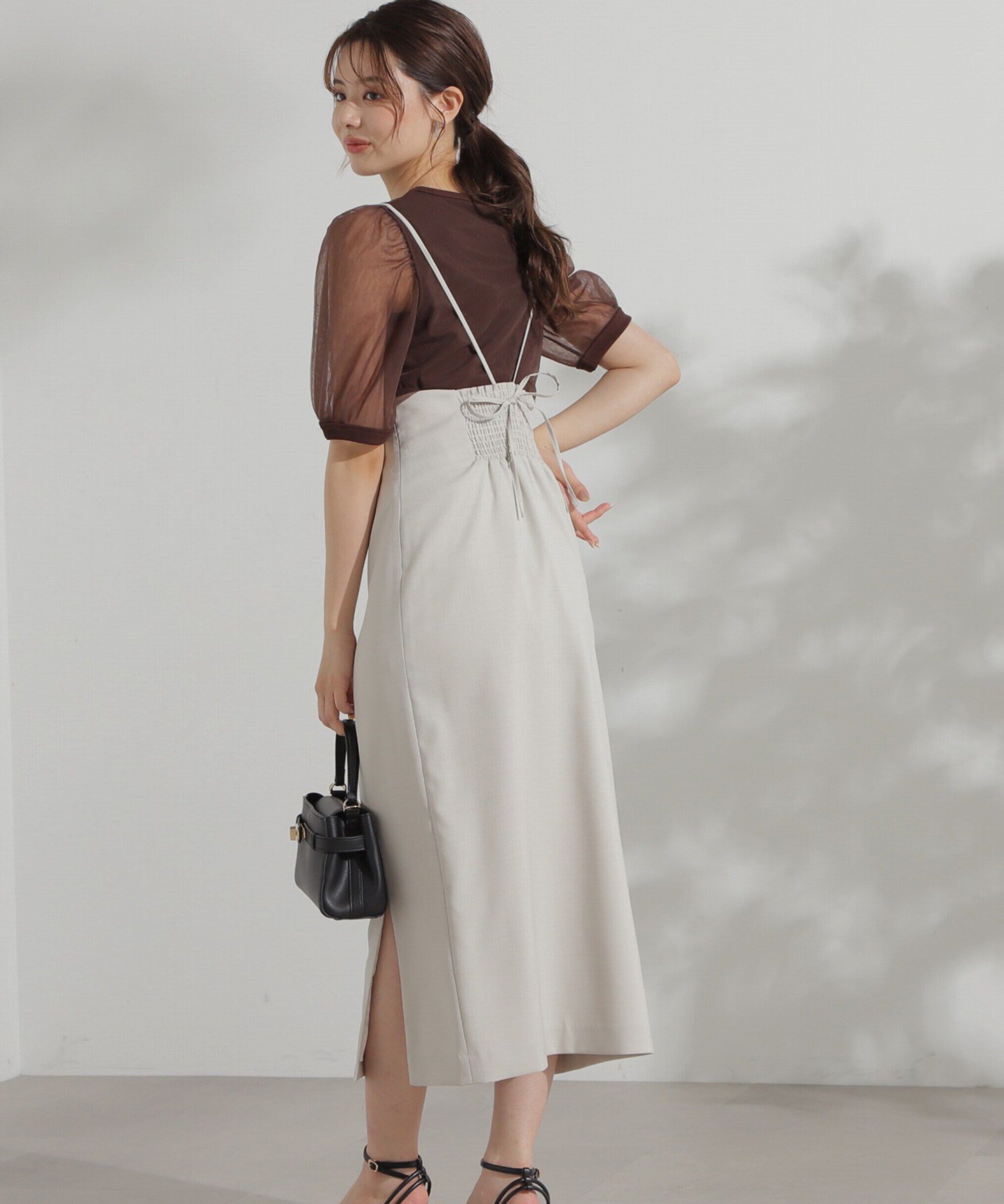 PROPORTION BODY DRESSING「2wayタイトスカート」|スカート|ベージュ