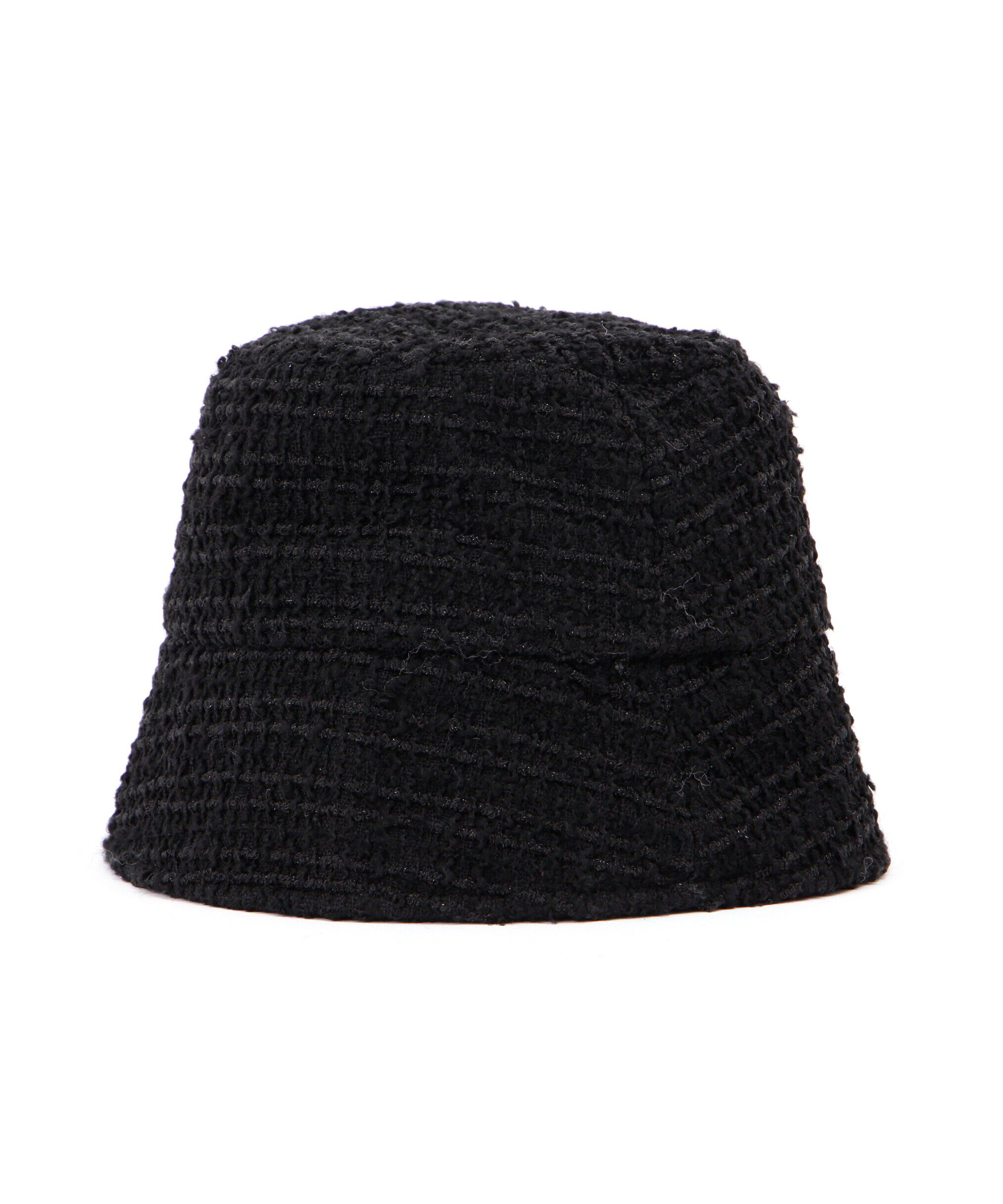 PROPORTION BODY DRESSING「ツィードダウンハット」|その他|ブラック