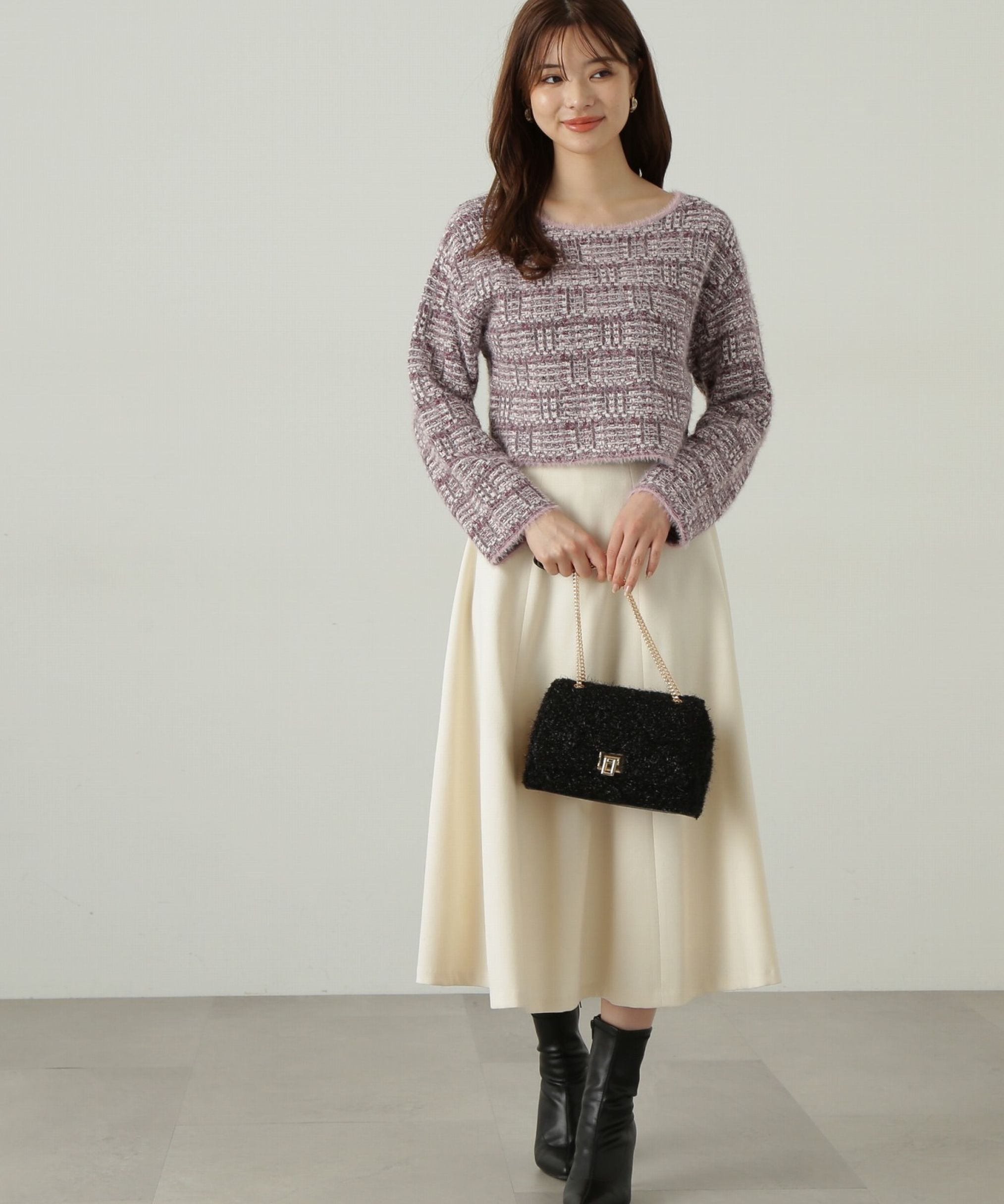 PROPORTION BODY DRESSING「ソフトタッチフレアスカート」|スカート|