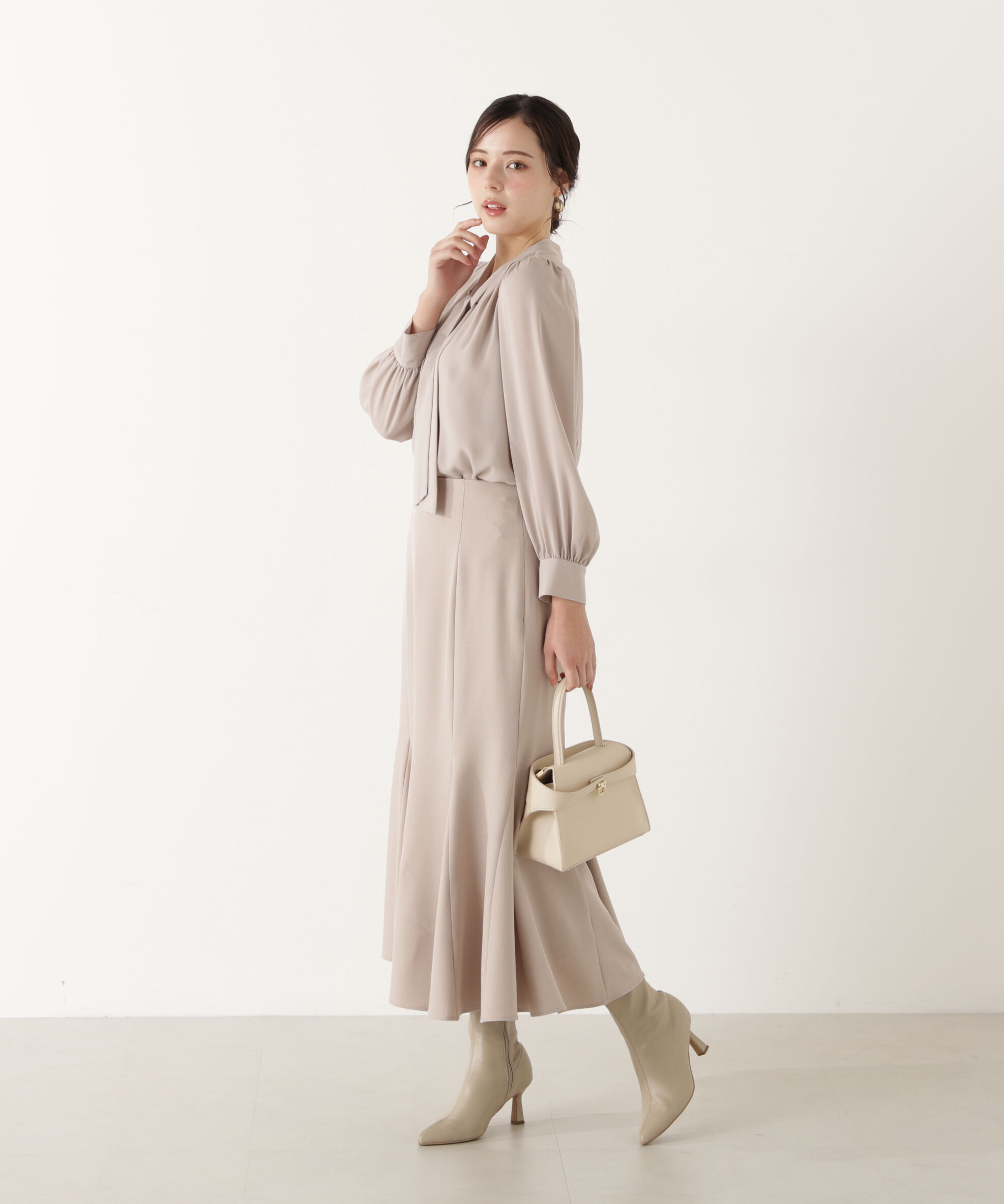 PROPORTION BODY DRESSING「ハイウエストマーメイドスカート　26SS」|スカート|