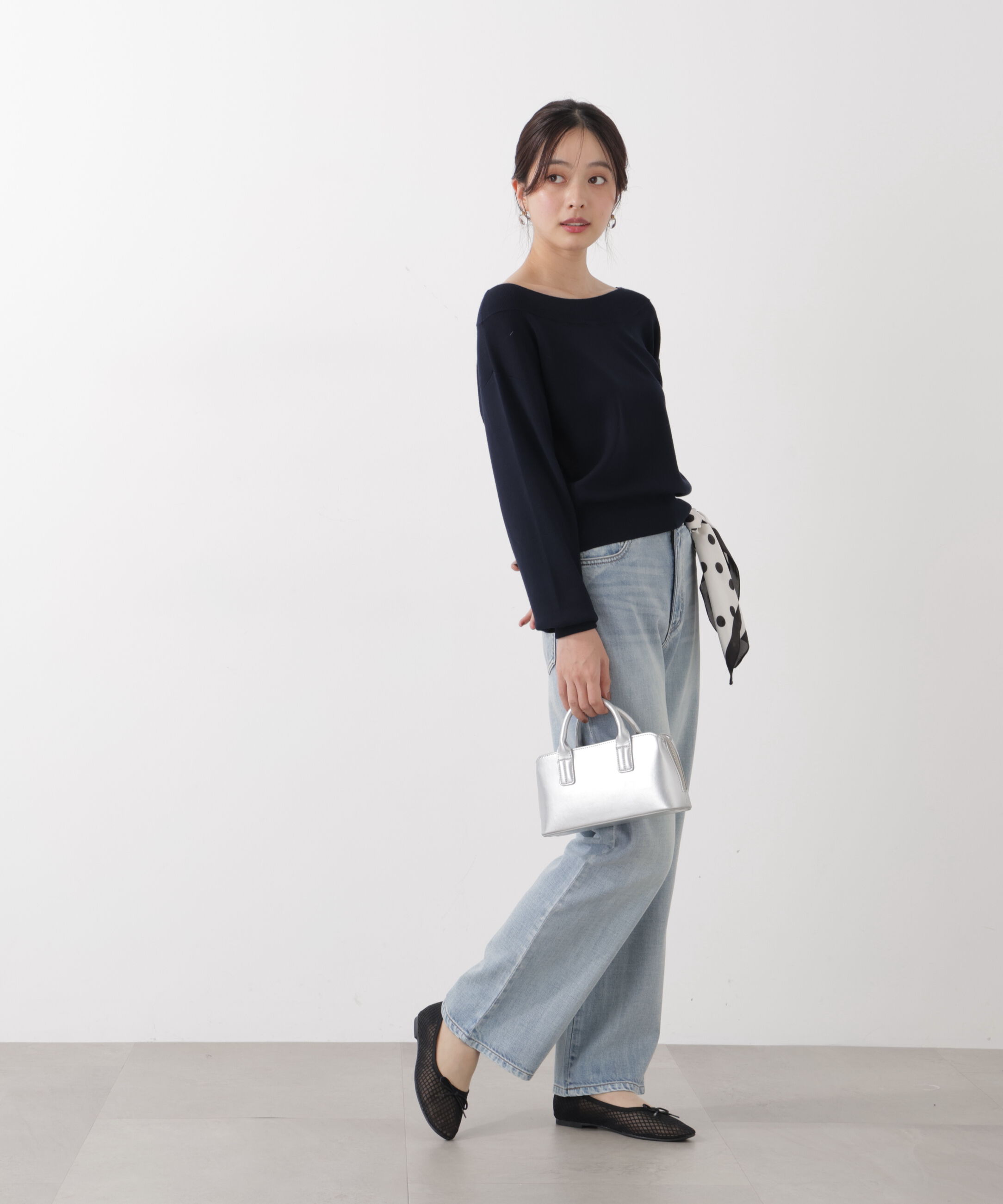 PROPORTION BODY DRESSING「2wayベーシックニット　　26SS」|ニット・セーター|