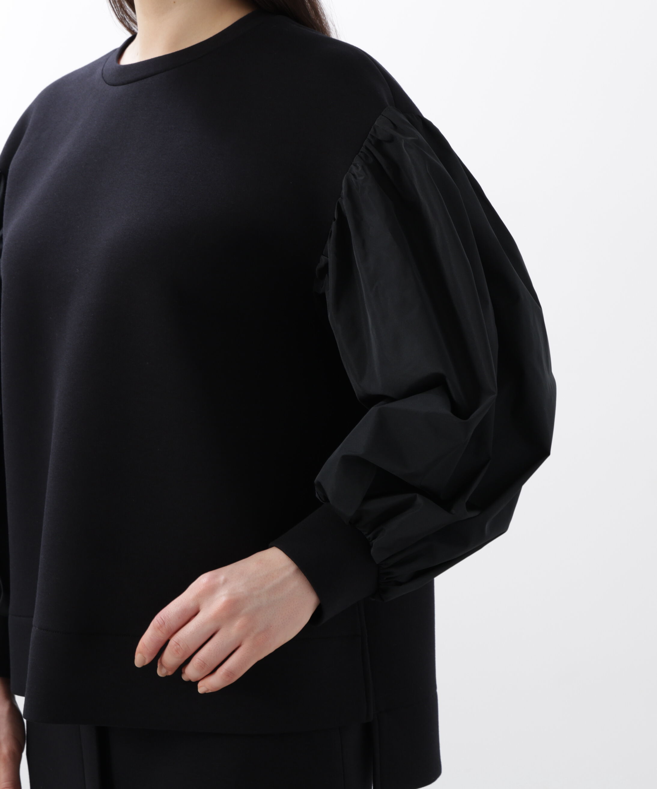  「◆タフタスリーブダンボールトップス」|シャツ・ブラウス|