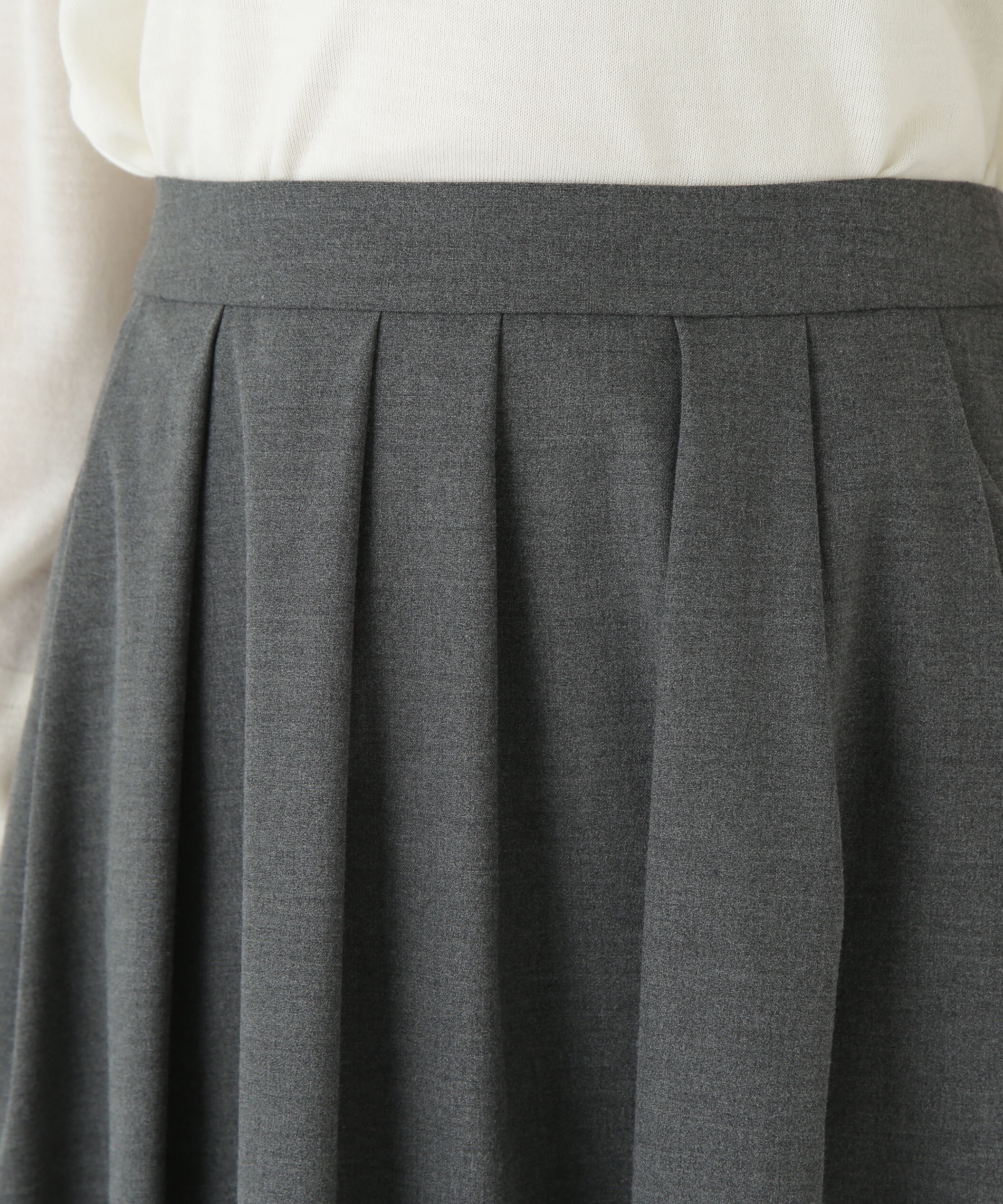  「◆ランダムタックフレアースカート」|スカート|