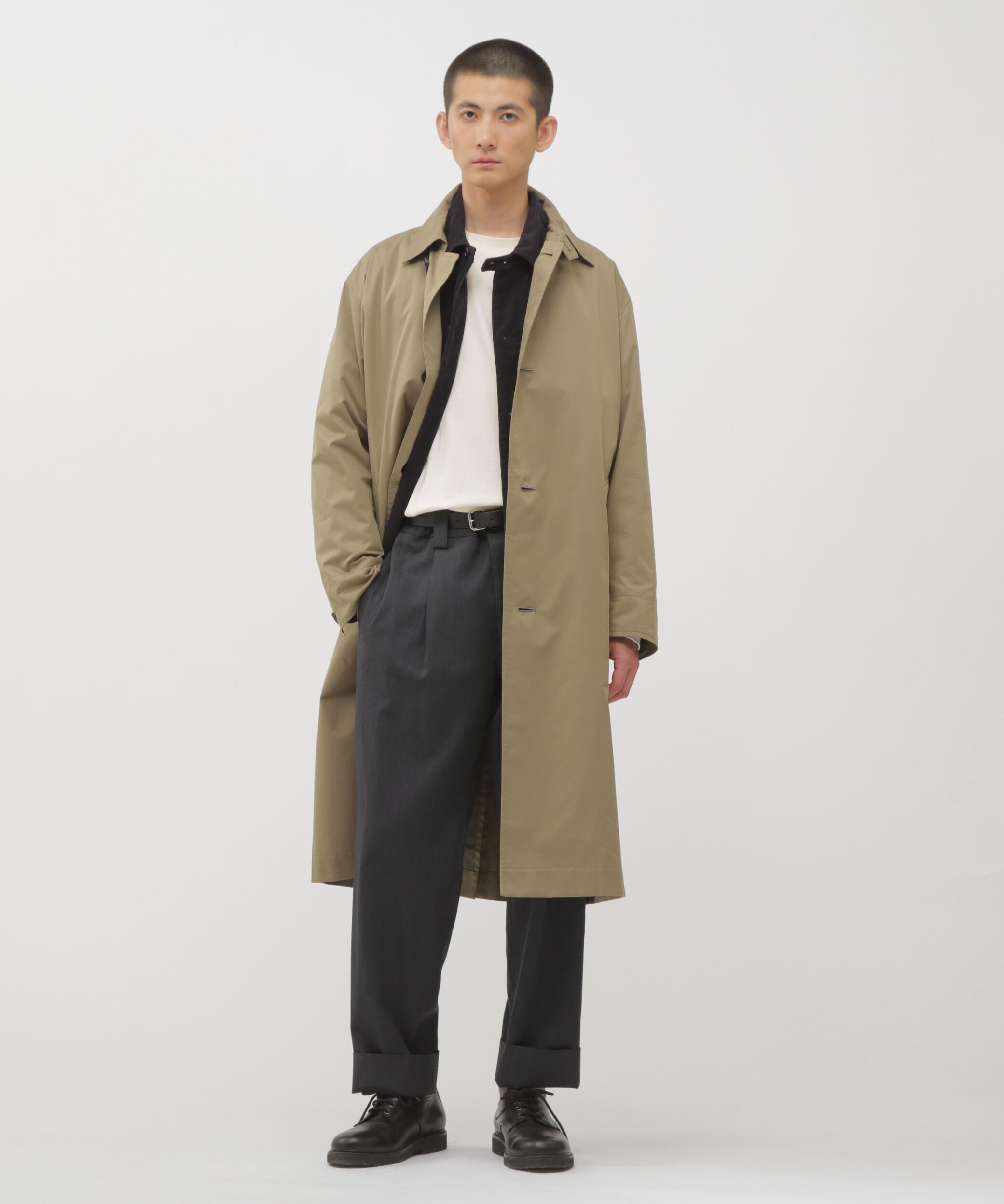 MARGARET HOWELL「SOFT COTTON WOOL JERSEY TOP 」|Tシャツ・カットソー|