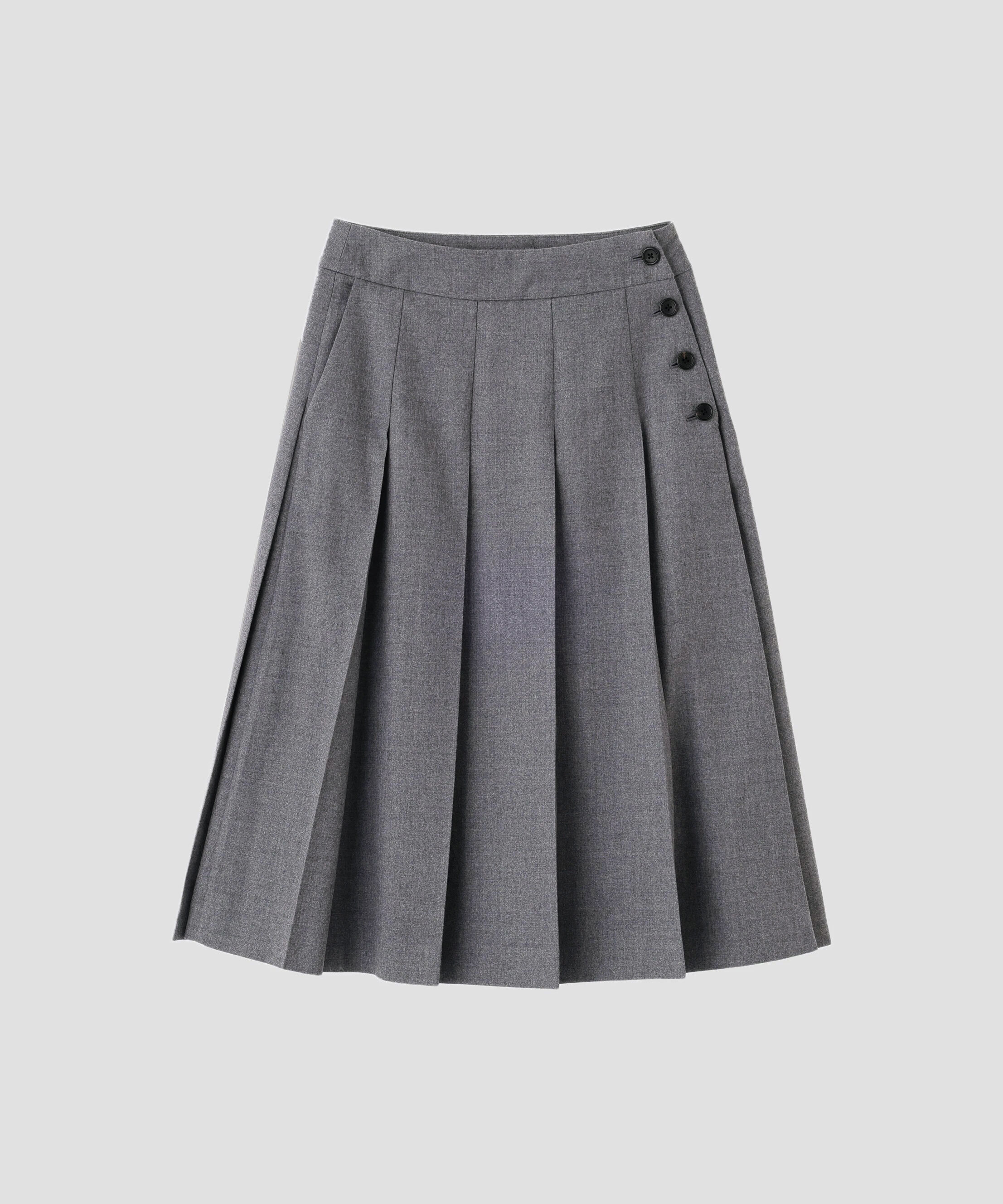  「FLANNEL WOOL SKIRT」|スカート|