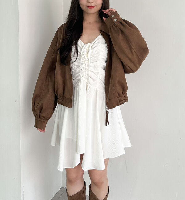 archives「ドロストイレヘムミニキャミワンピース」|チュニック|