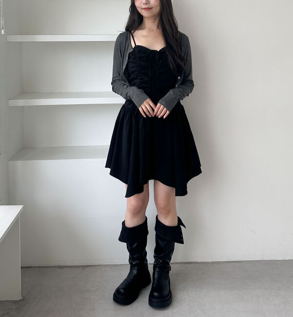 archives「ドロストイレヘムミニキャミワンピース」|チュニック|