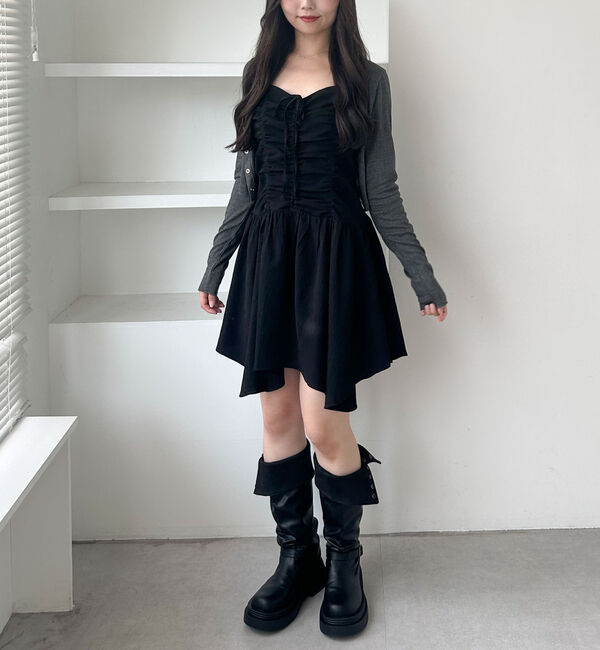 archives「ドロストイレヘムミニキャミワンピース」|チュニック|