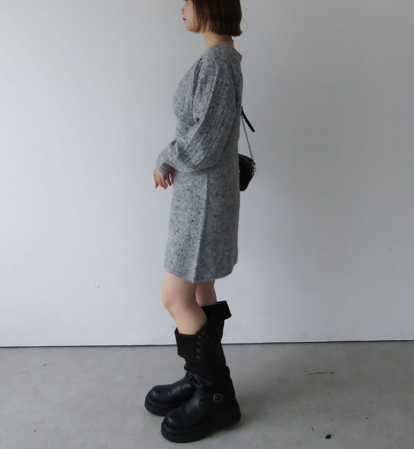 archives「ネップケーブルニットボレロ&times;ミニキャミワンピＳＥＴ」|チュニック|