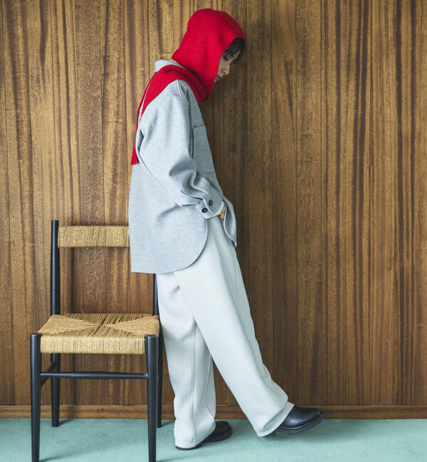 Doux archives「ジャージメルトンシャツジャケット」|テーラードジャケット|