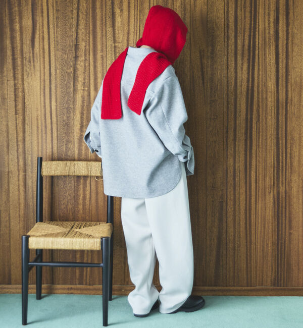 Doux archives「ジャージメルトンシャツジャケット」|テーラードジャケット|