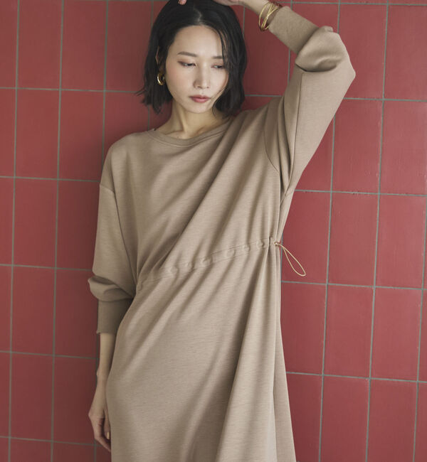 Doux archives「ウエストドロストカットワンピース」|ワンピース|