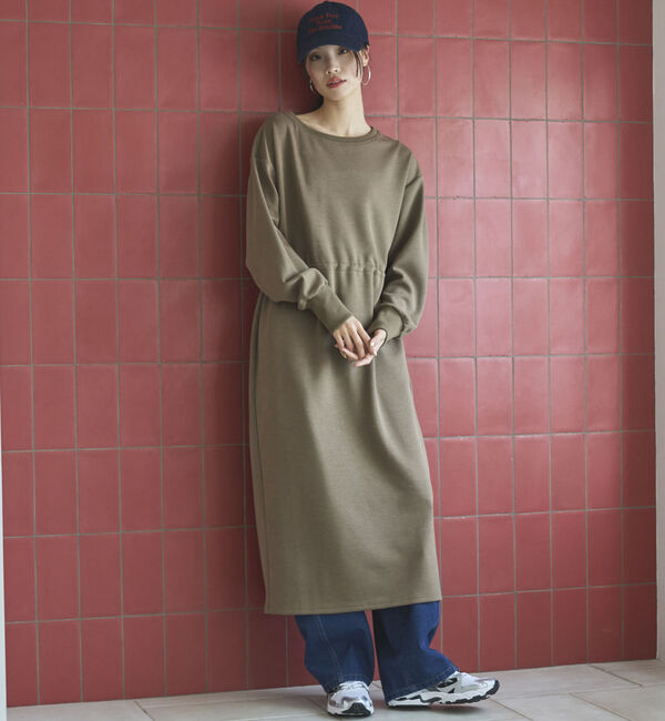 Doux archives「ウエストドロストカットワンピース」|ワンピース|