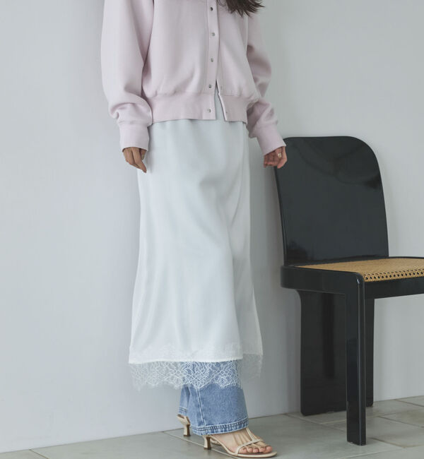 Doux archives「レースサテンスカート」|スカート|