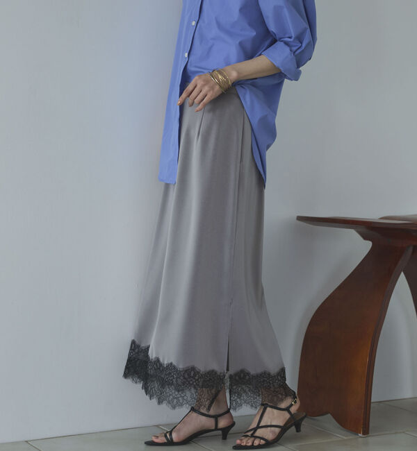 Doux archives「レースサテンスカート」|スカート|
