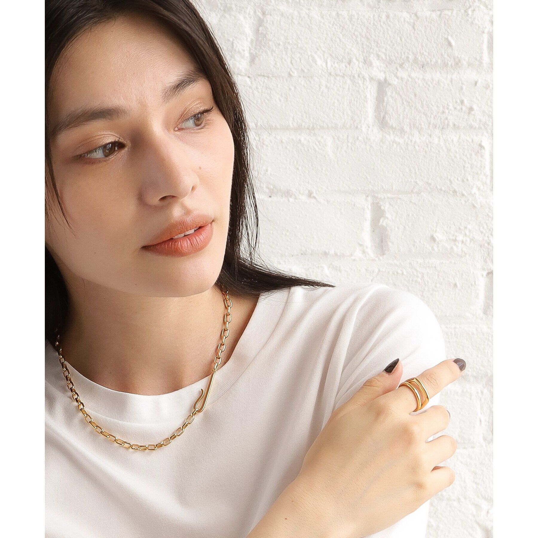 COCOSHNIK ONKITSCH「シルバー フロートリング スクエア GP」|リング|