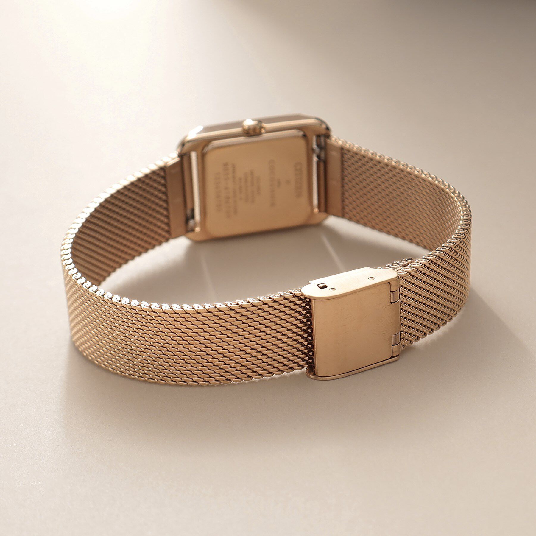 COCOSHNIK「RG シチズンL別注モデル スクエア チェンジャブルウォッチ（ブラック）」|腕時計|