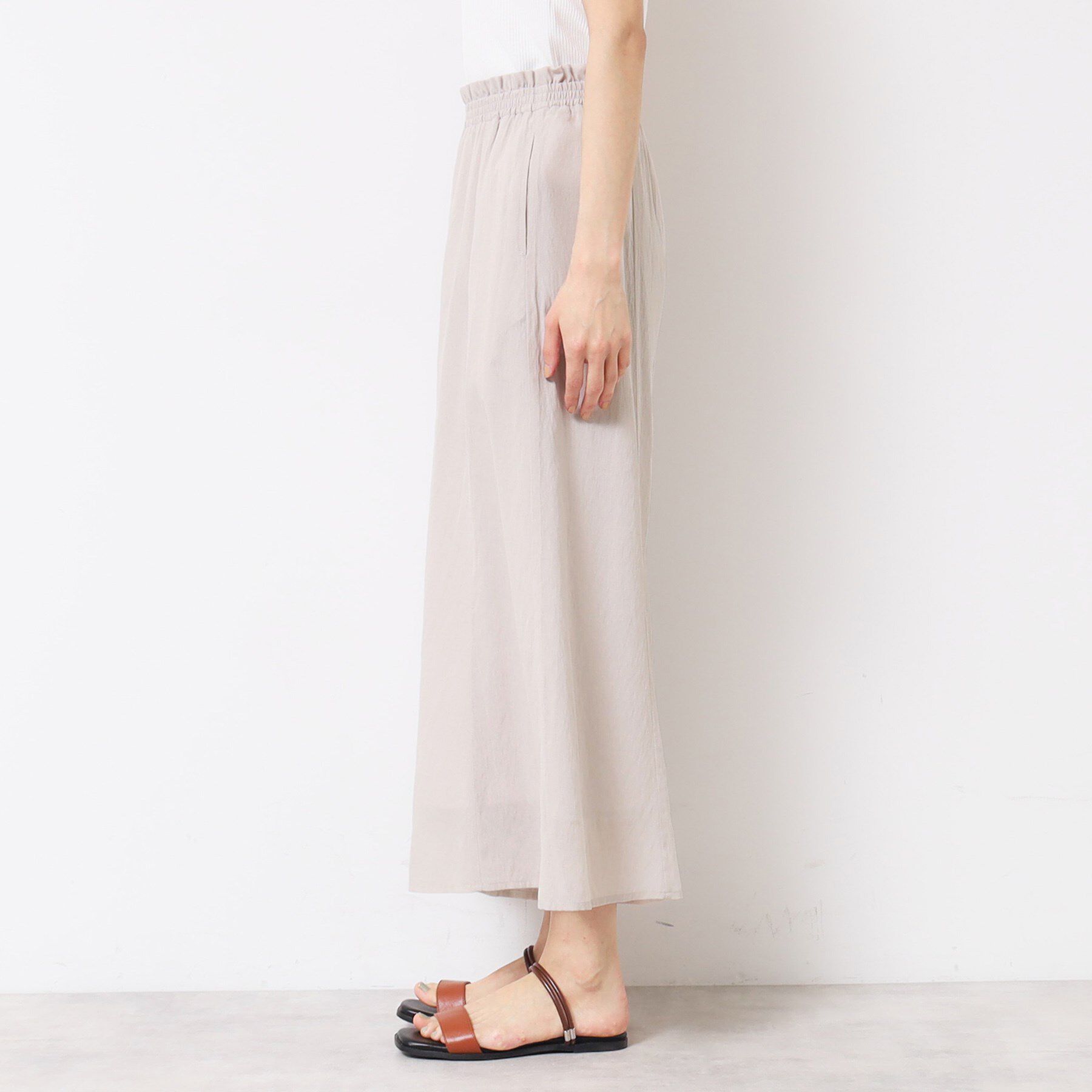 Dessin「【ウエストゴム・洗える】リラクシーパンツ」|その他|