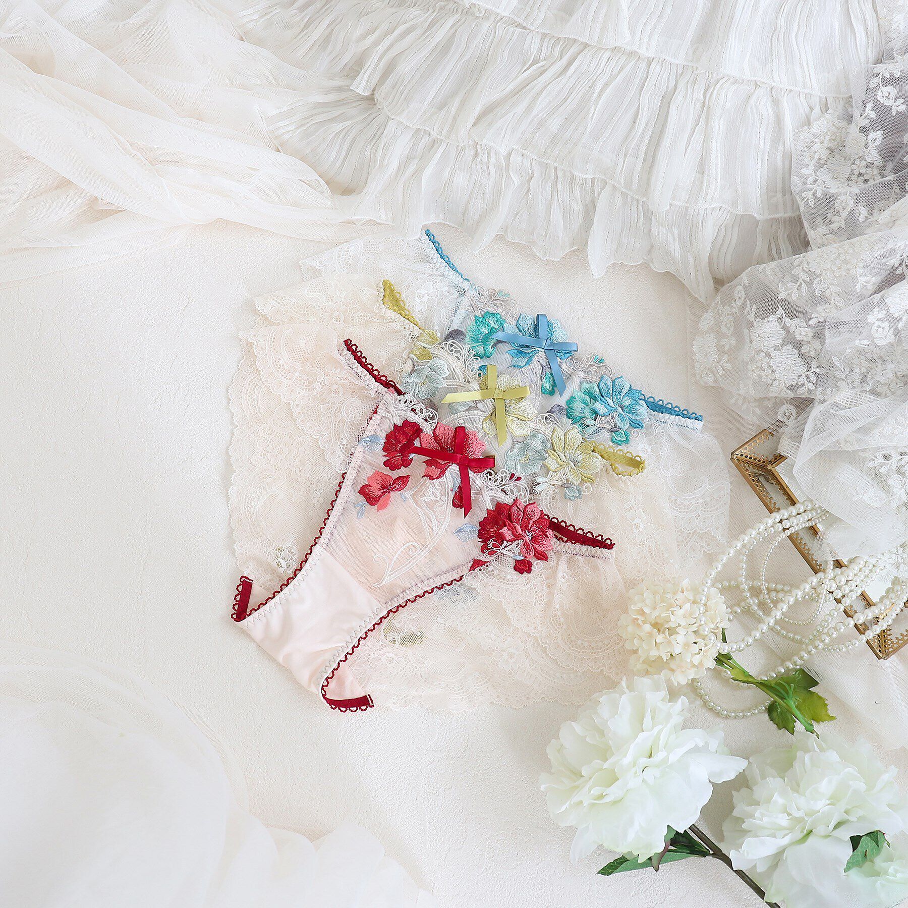 Risa Magli「セレスト レースショーツ」|インナー|