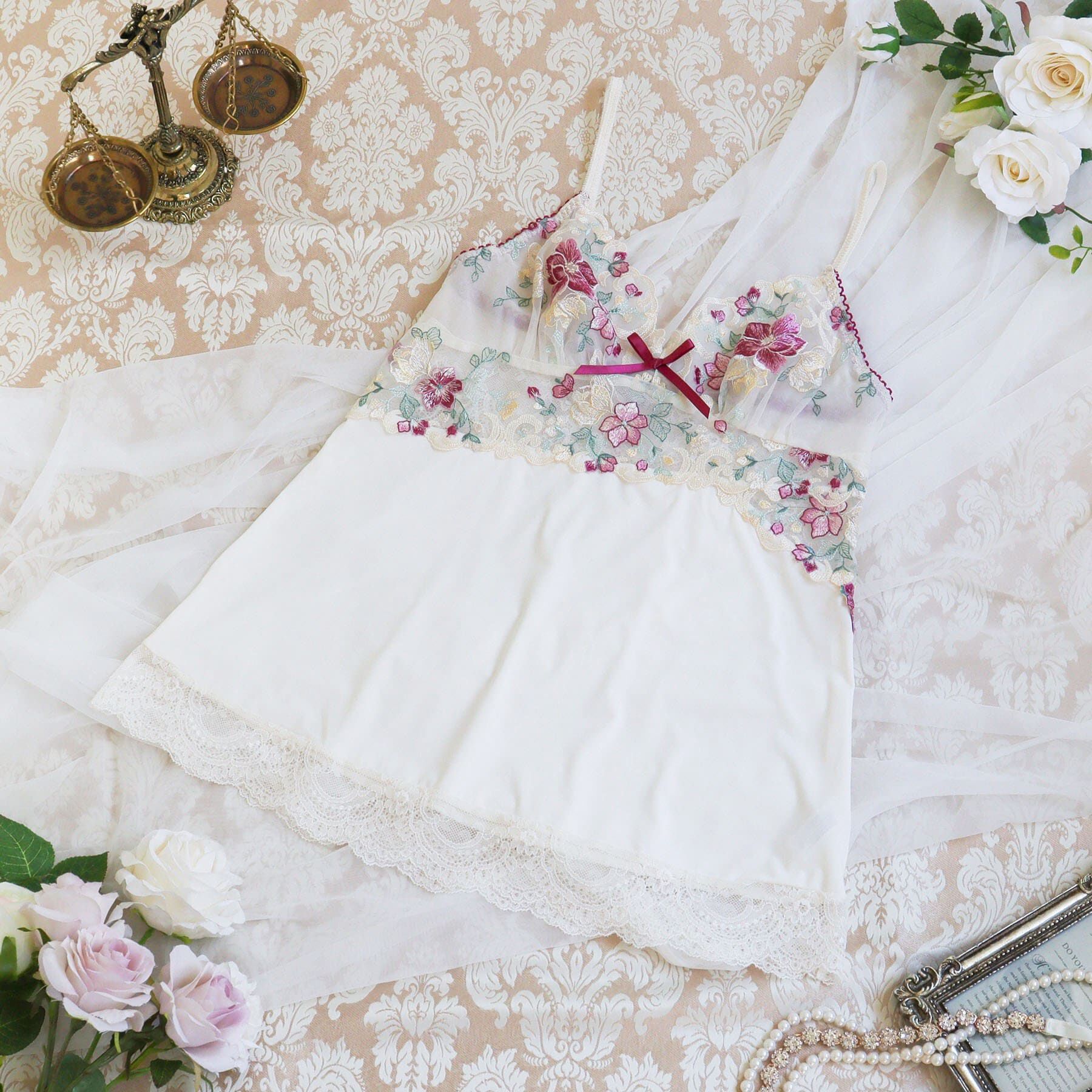 Risa Magli「エリオット キャミソール」|キャミソール|ローズ(062)