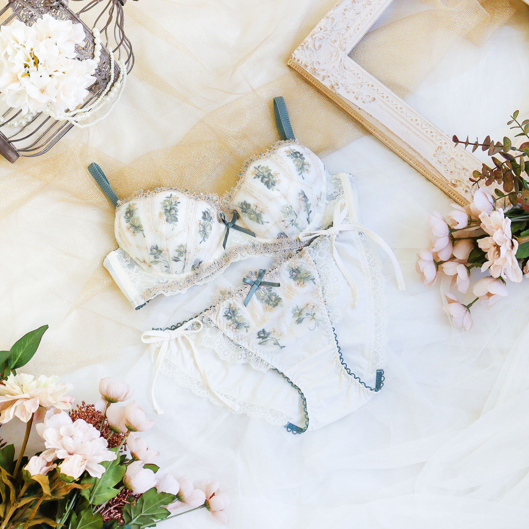 Risa Magli「シーラ ブラジャー（B-D）＜スウィートリッチ＞」|インナー|