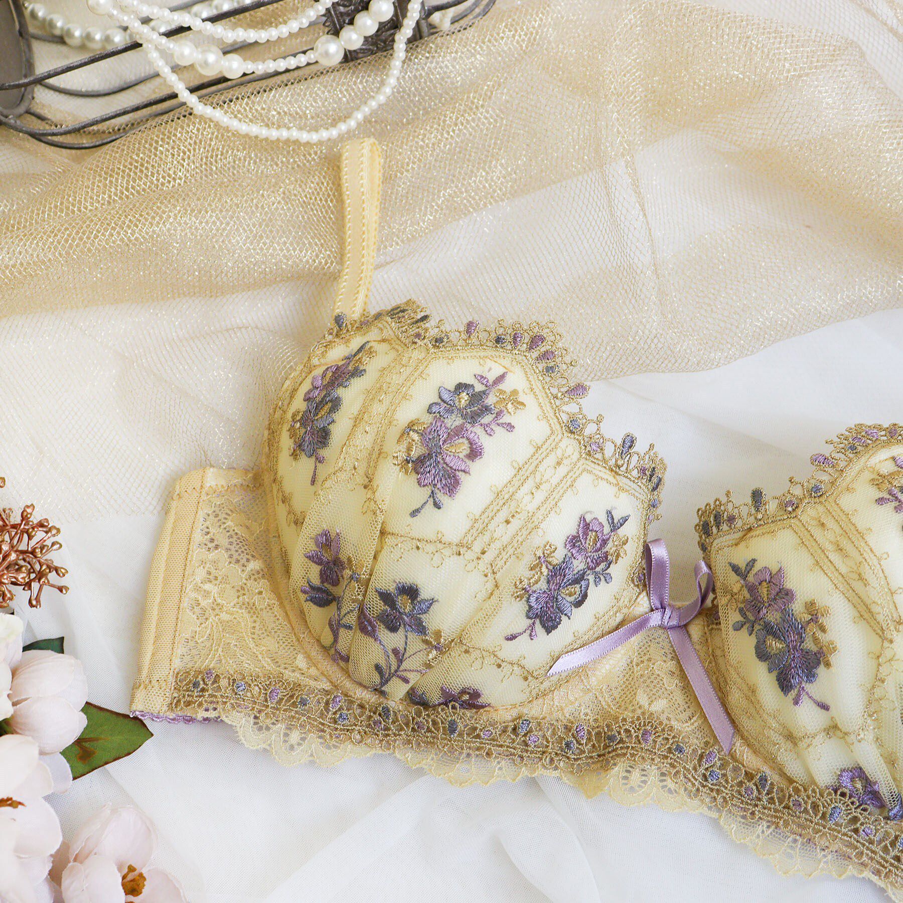 Risa Magli「シーラ ブラジャー（B-D）＜スウィートリッチ＞」|インナー|