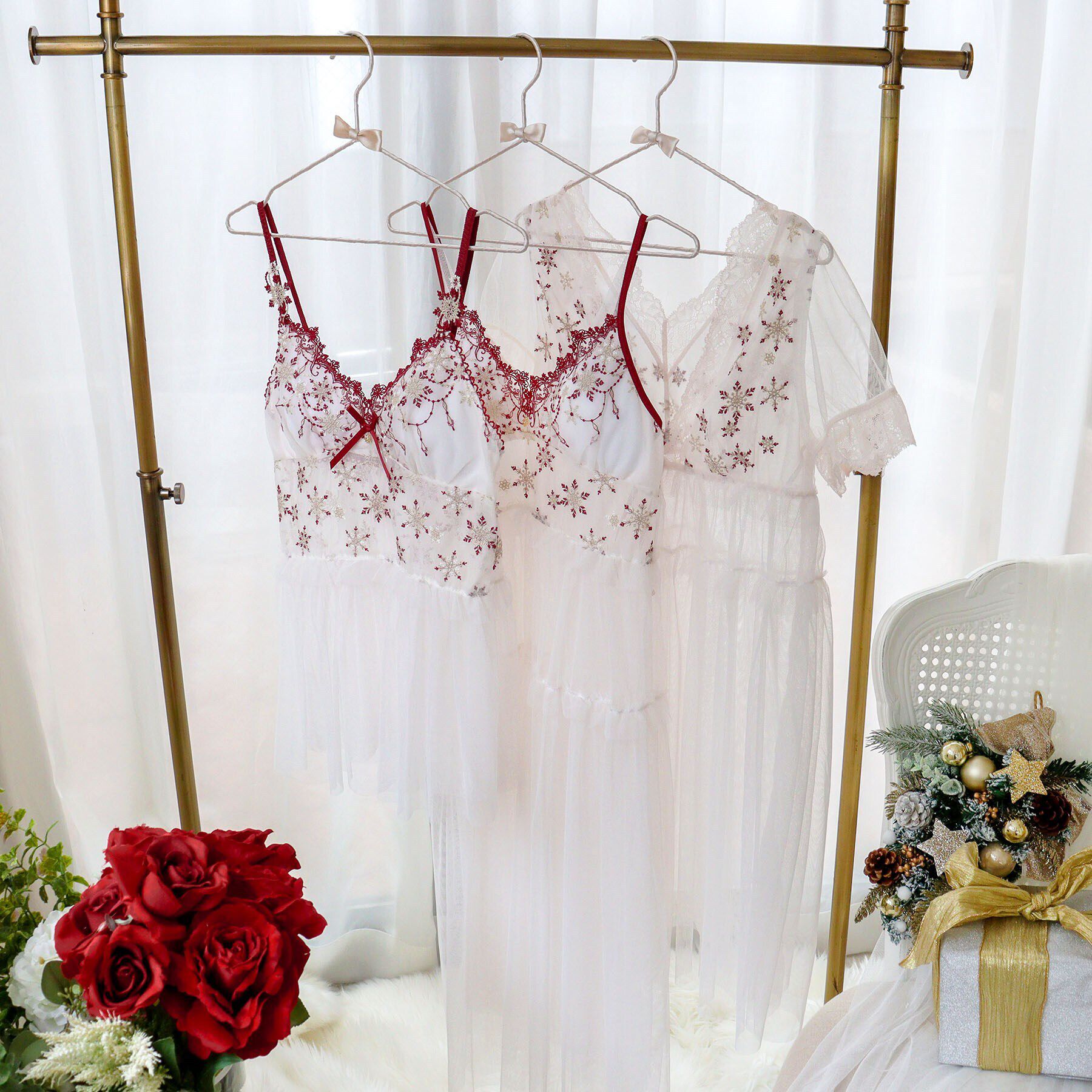 Risa Magli「グレッタ カップ付マキシワンピース」|インナー|