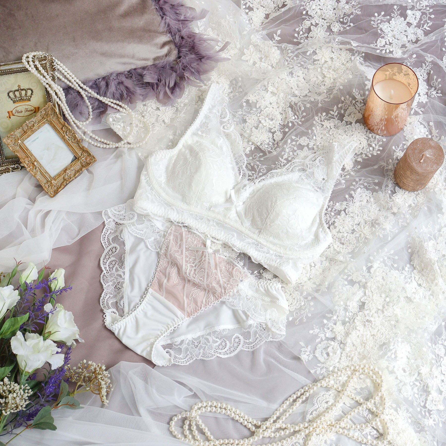 Risa Magli「ジョセリン おやすみブラ（M-L）」|インナー|