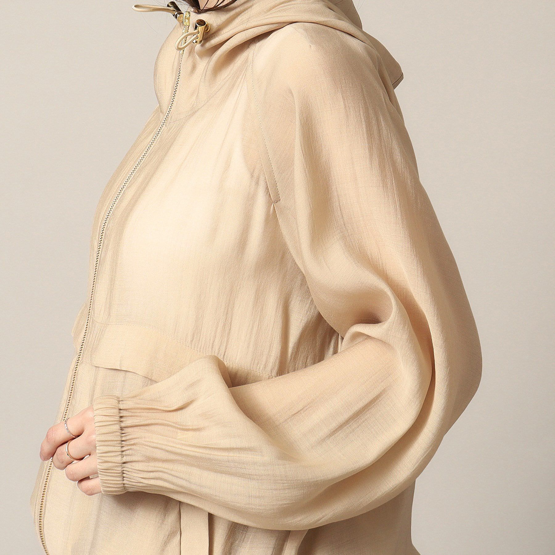 ITS&rsquo;DEMO「【手洗い可】シアーブルゾン」|ブルゾン・スタジャン|