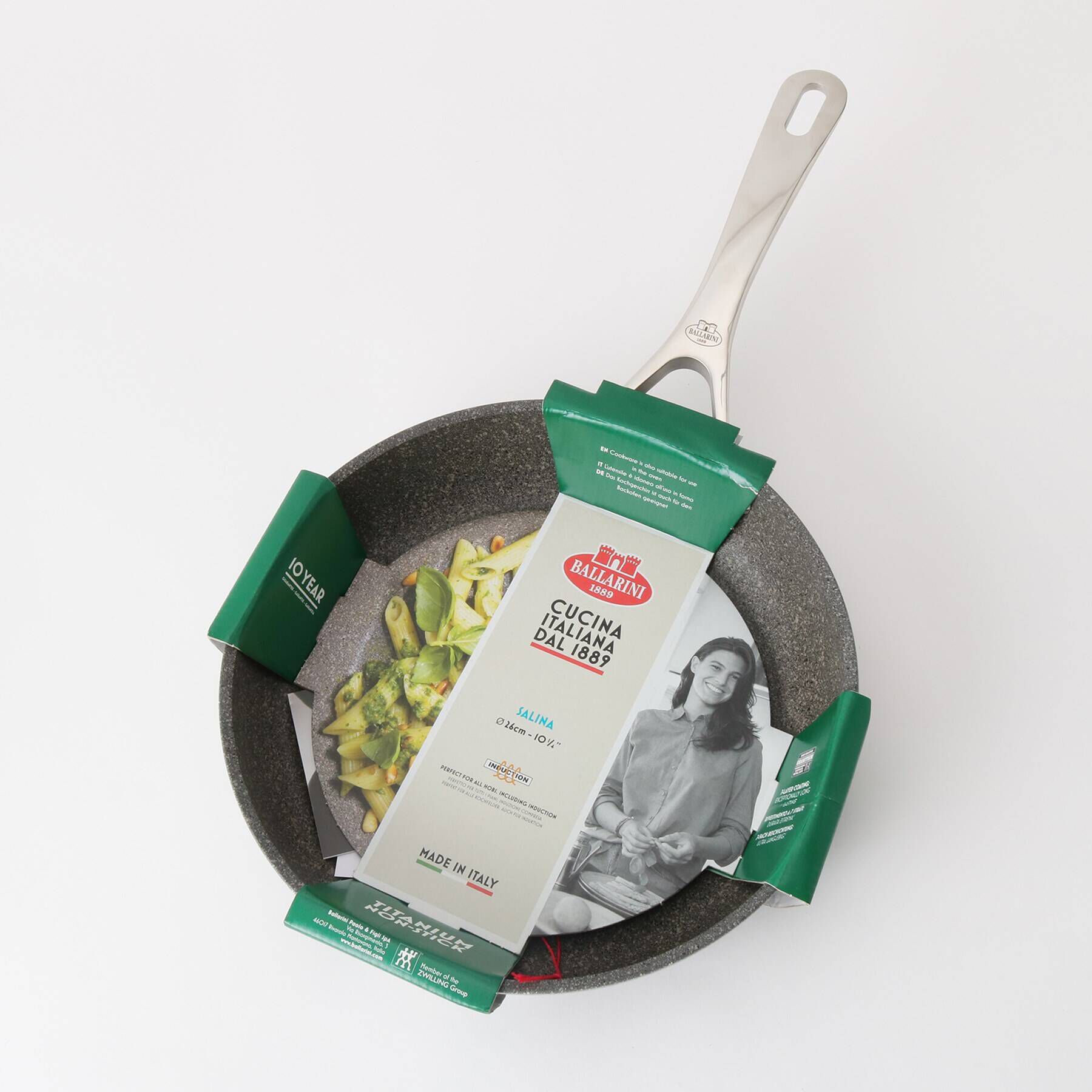 212 KITCHEN STORE「サリーナ フライパン 26cm ＜BALLARINI バッラリーニ＞」|食器・キッチングッズ|グレー(879)