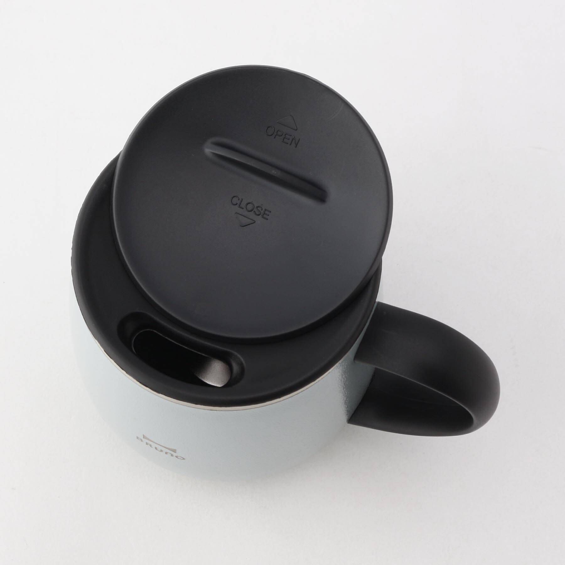 212 KITCHEN STORE「蓋つきステンレスマグ Short BGY ＜BRUNO ブルーノ＞」|グラス・マグカップ|