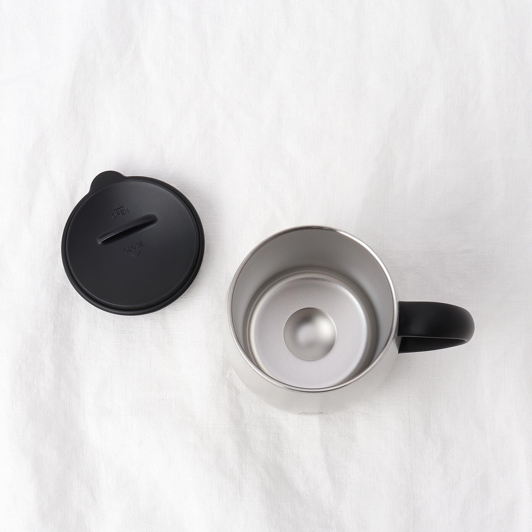 212 KITCHEN STORE「蓋つきステンレスマグ tallGRG ＜BRUNO ブルーノ＞」|グラス・マグカップ|