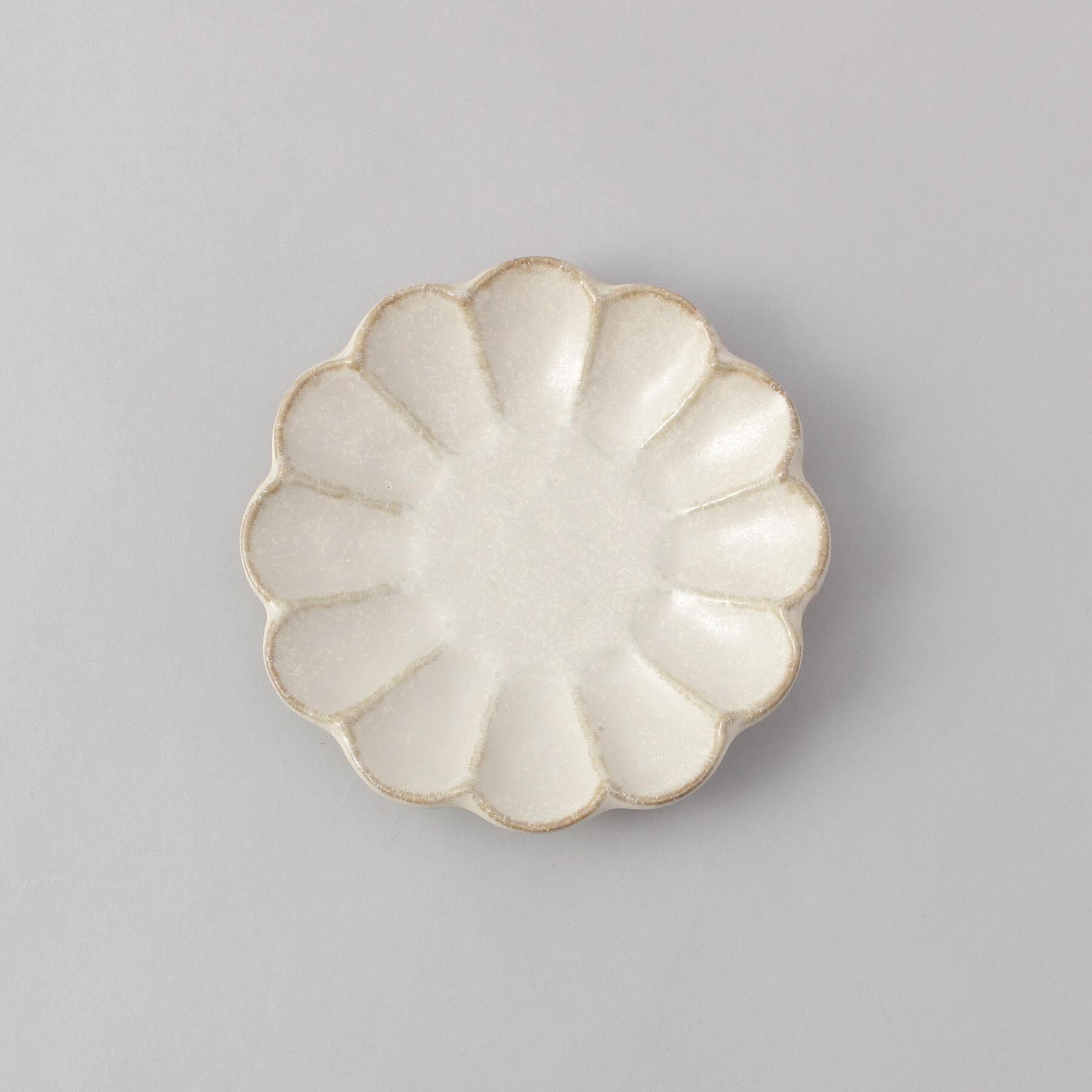 212 KITCHEN STORE「リンカ 白練 四寸皿」|食器・キッチングッズ|