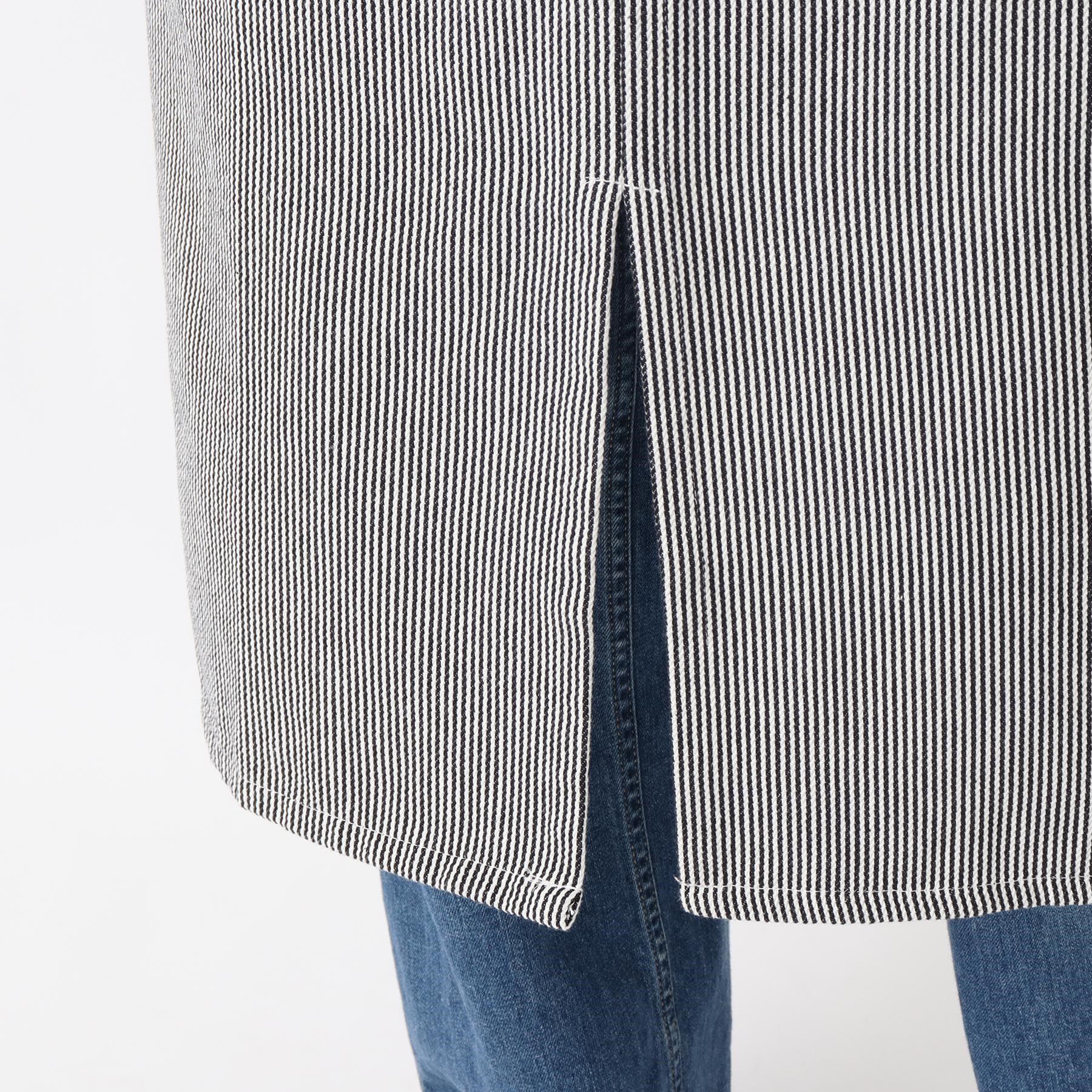 212 KITCHEN STORE「ヒッコリーストライプエプロン L BK ＜212Kオリジナル＞」|食器・キッチングッズ|