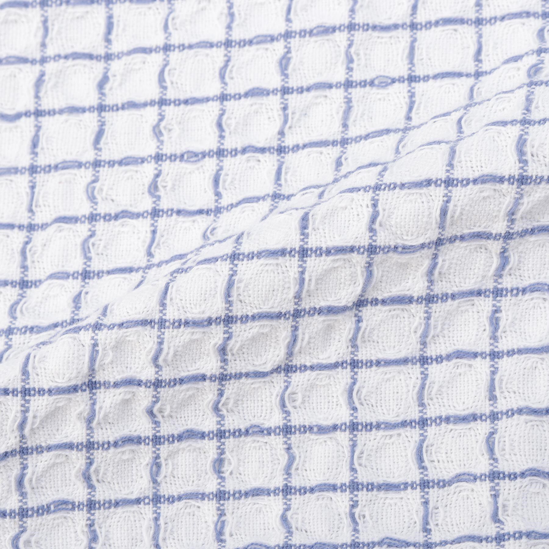 212 KITCHEN STORE「グリッドキッチンタオル BL」|食器・キッチングッズ|