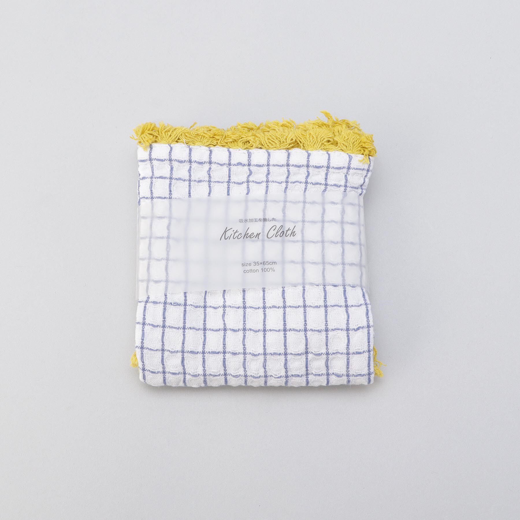 212 KITCHEN STORE「グリッドキッチンタオル BL」|食器・キッチングッズ|