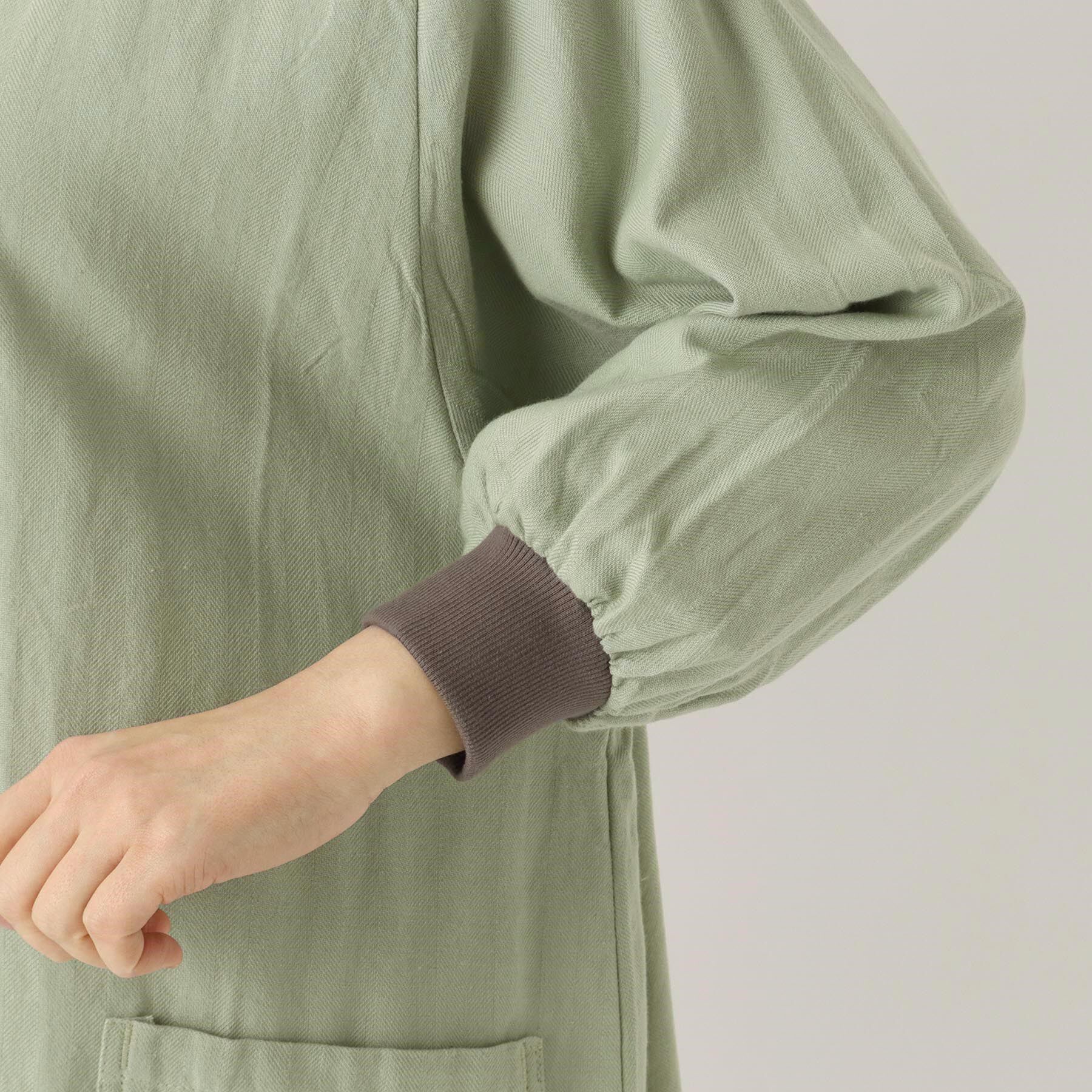 212 KITCHEN STORE「ライトウィンド 花びらリブ袖かっぽうぎ KH」|食器・キッチングッズ|